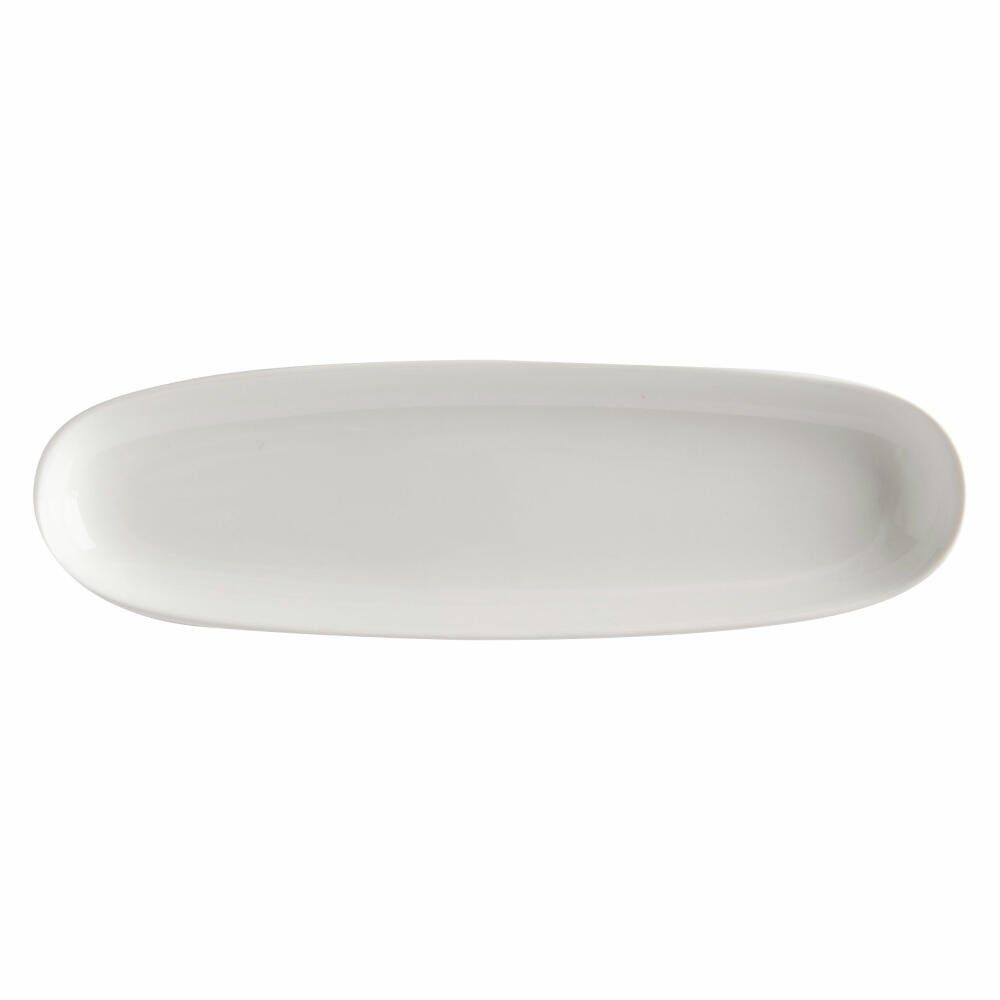 Maxwell & Williams Servierplatte White Basics 39 x 9 cm, Porzellan