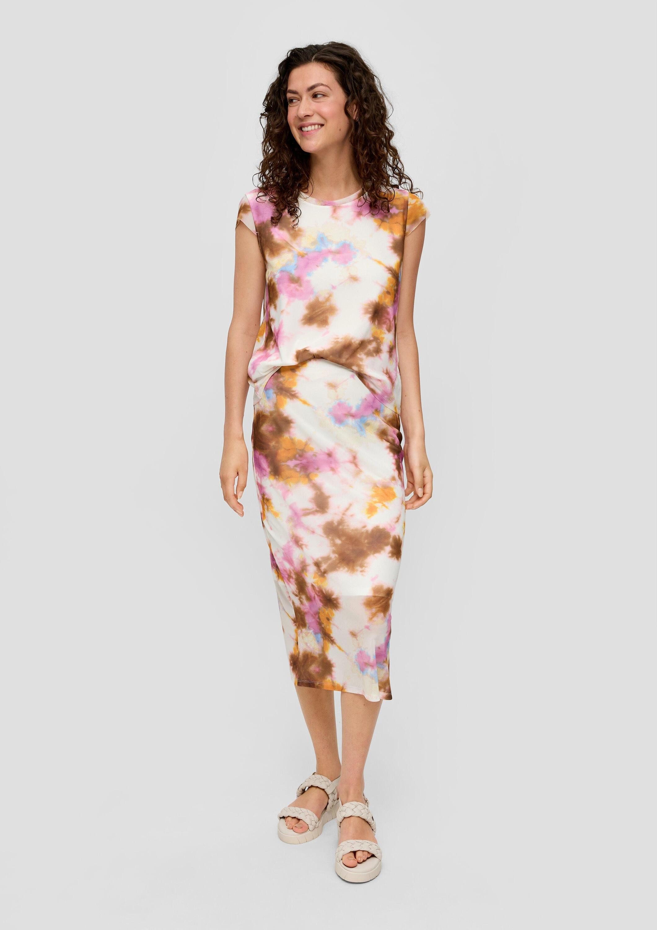 s.Oliver Midirock Rock Mesh-Rock im Slim Fit mit Elastikbund günstig online kaufen