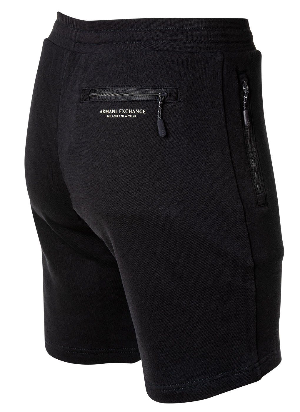 Jogginghose Sweatshorts ARMANI EXCHANGE Loungewear Marine Pants, - Herren kurz