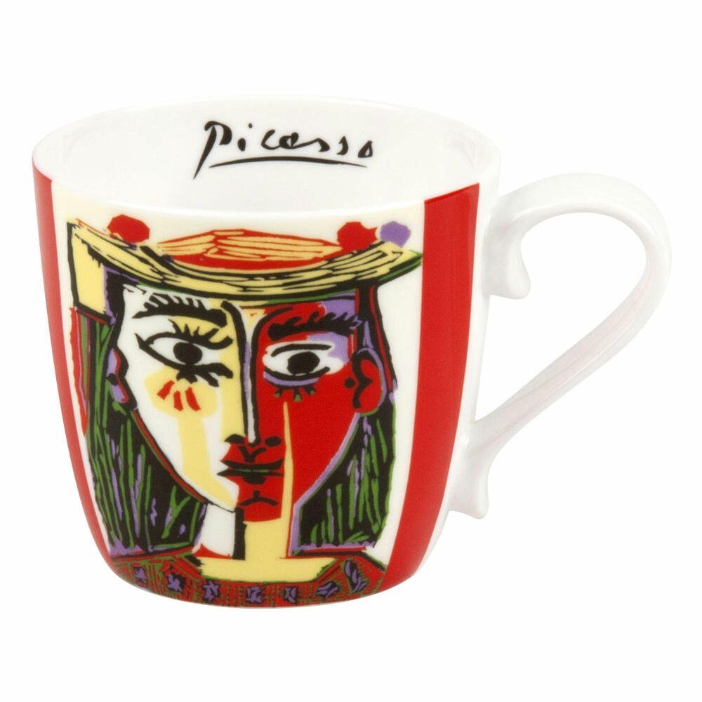 Könitz Becher Picasso Femme Au Chapeau 415ml, New Bone China