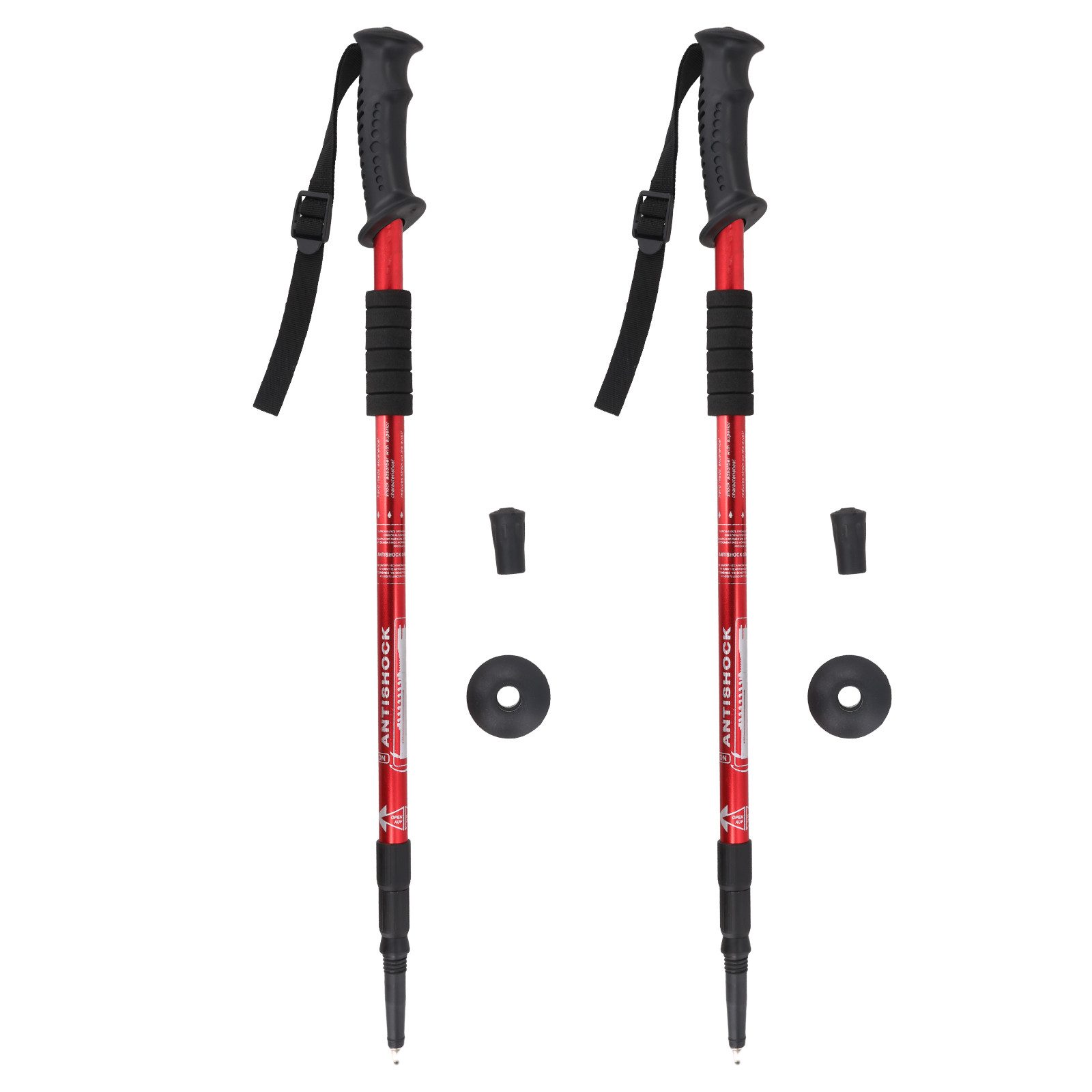 Trekking-Stöcke Paar Trekking-Stöcke Teleskop-Trekkingstöcke Ergonomisches Design