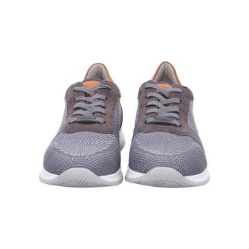 Ara Lisboa - Herren Schuhe Schnürschuh Sneaker Textil grau