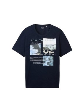 TOM TAILOR PLUS Print-Shirt mit Rundhalsausschnitt