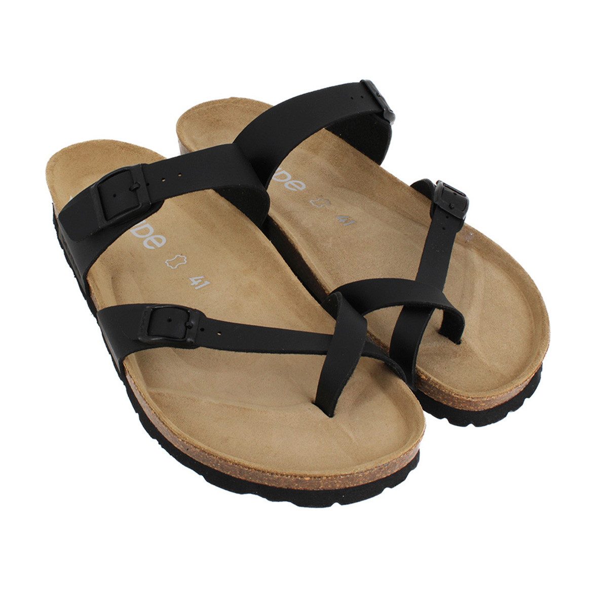 Rohde Alba Pantolette (1-tlg) Pantoletten - Verstellbare Schnallen, Flexible und langlebige Sohle