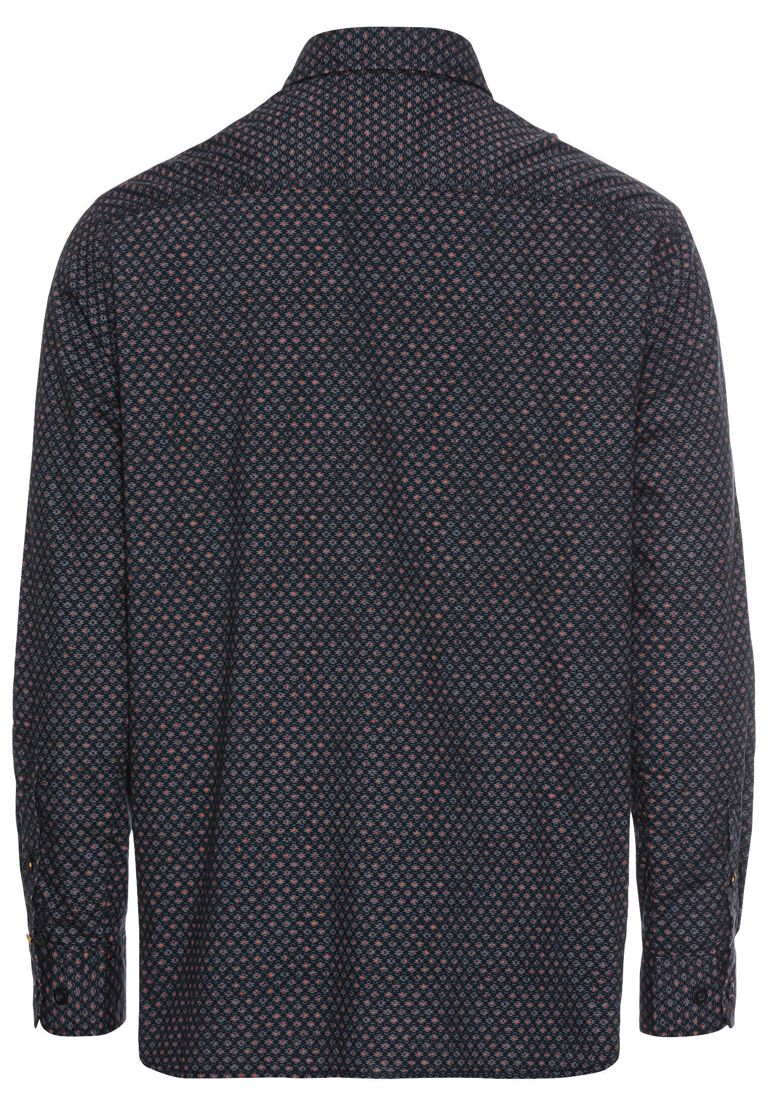 camel active Langarmhemd Langarmhemd mit Minimal-Print günstig online kaufen