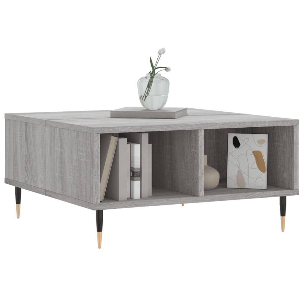 Sonoma Couchtisch Holzwerkstoff Sonoma 60x60x30 | Sonoma (1-St) Grau Grau vidaXL cm Couchtisch Grau