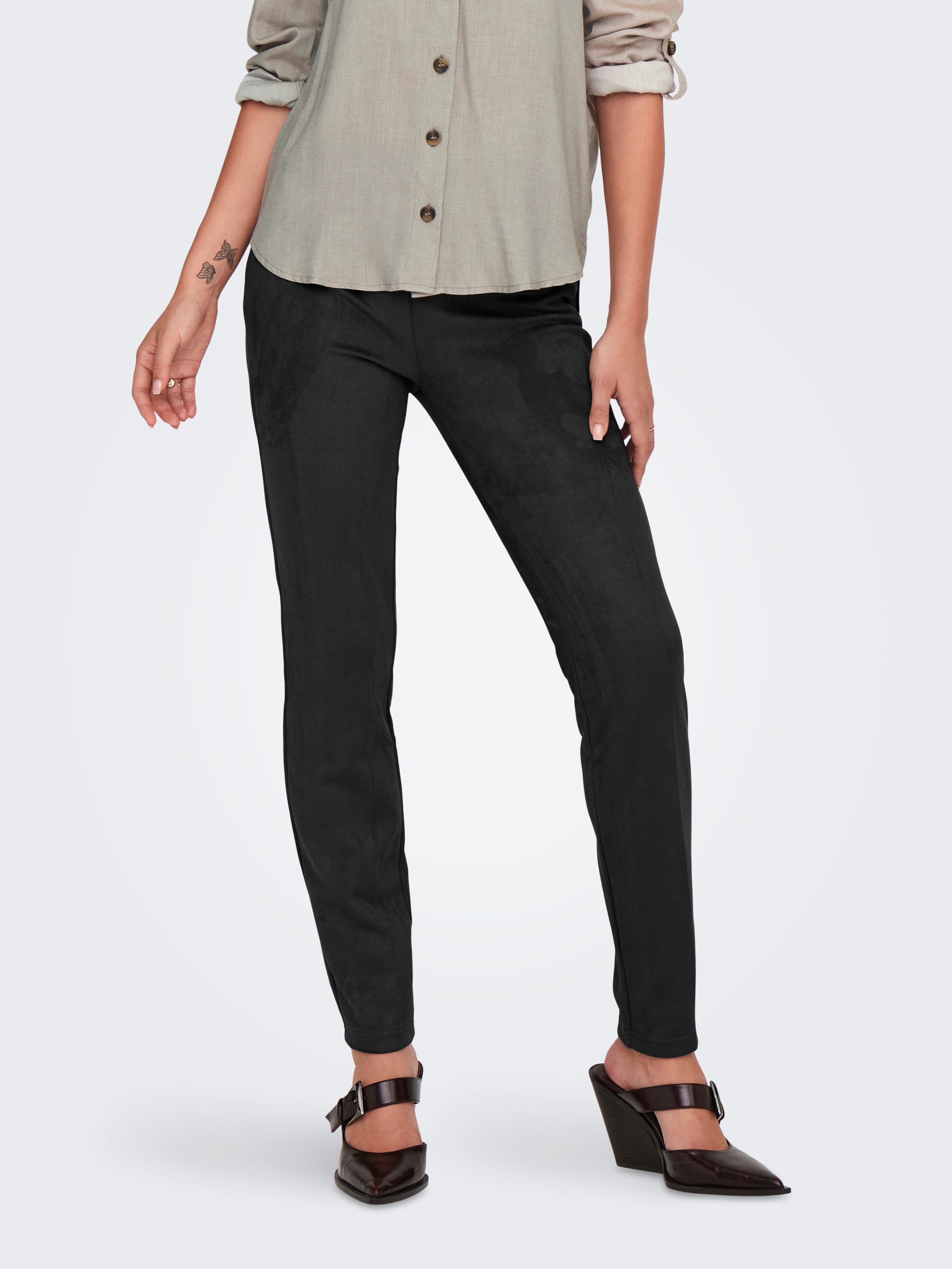 Jeggings ONLANGALINE HW FAUX SUEDE LEGGING CC PNT
