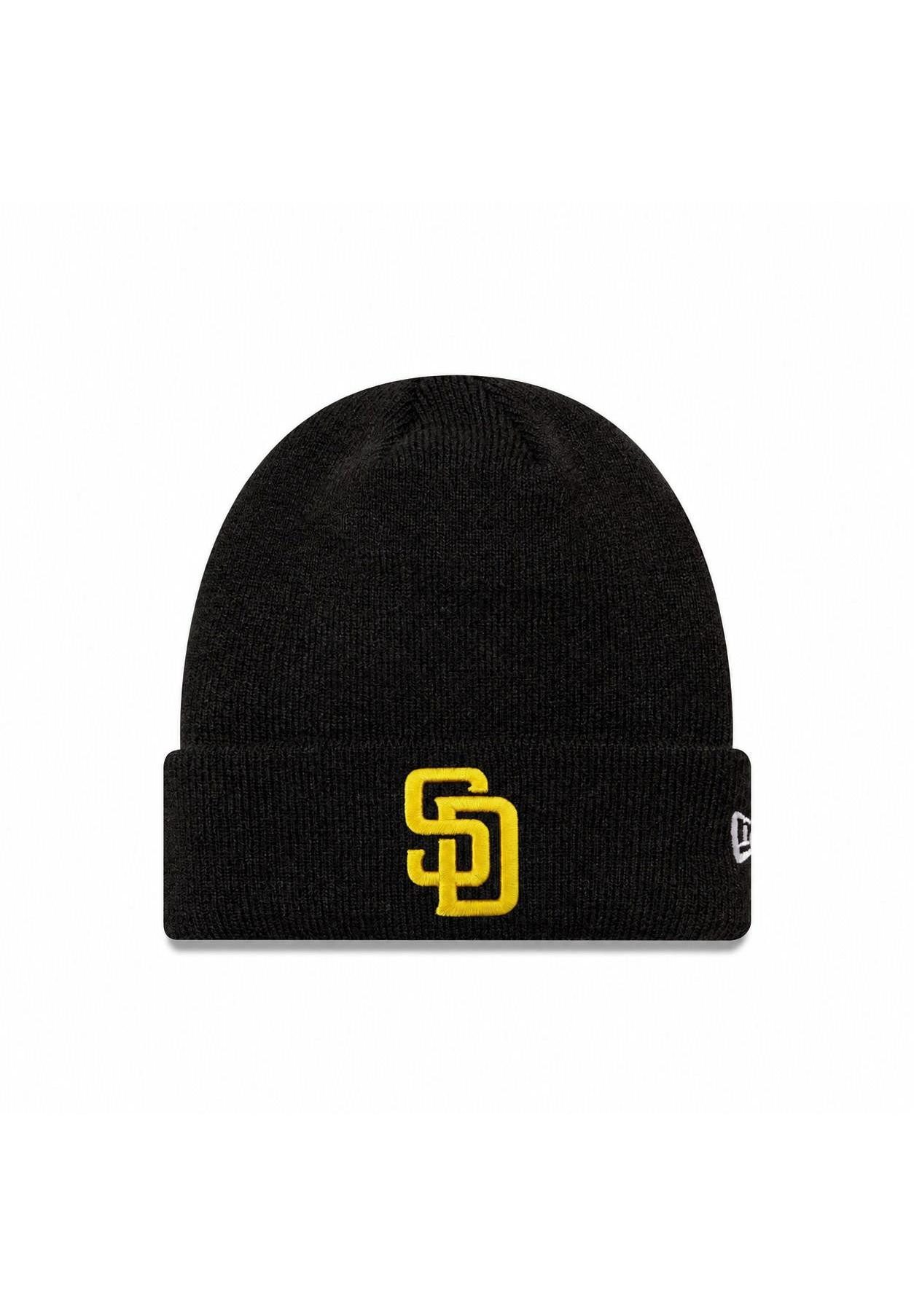 New Era Beanie San Diego Padres New Era MLB Cuff Knit Beanie Schwarz (1-St)