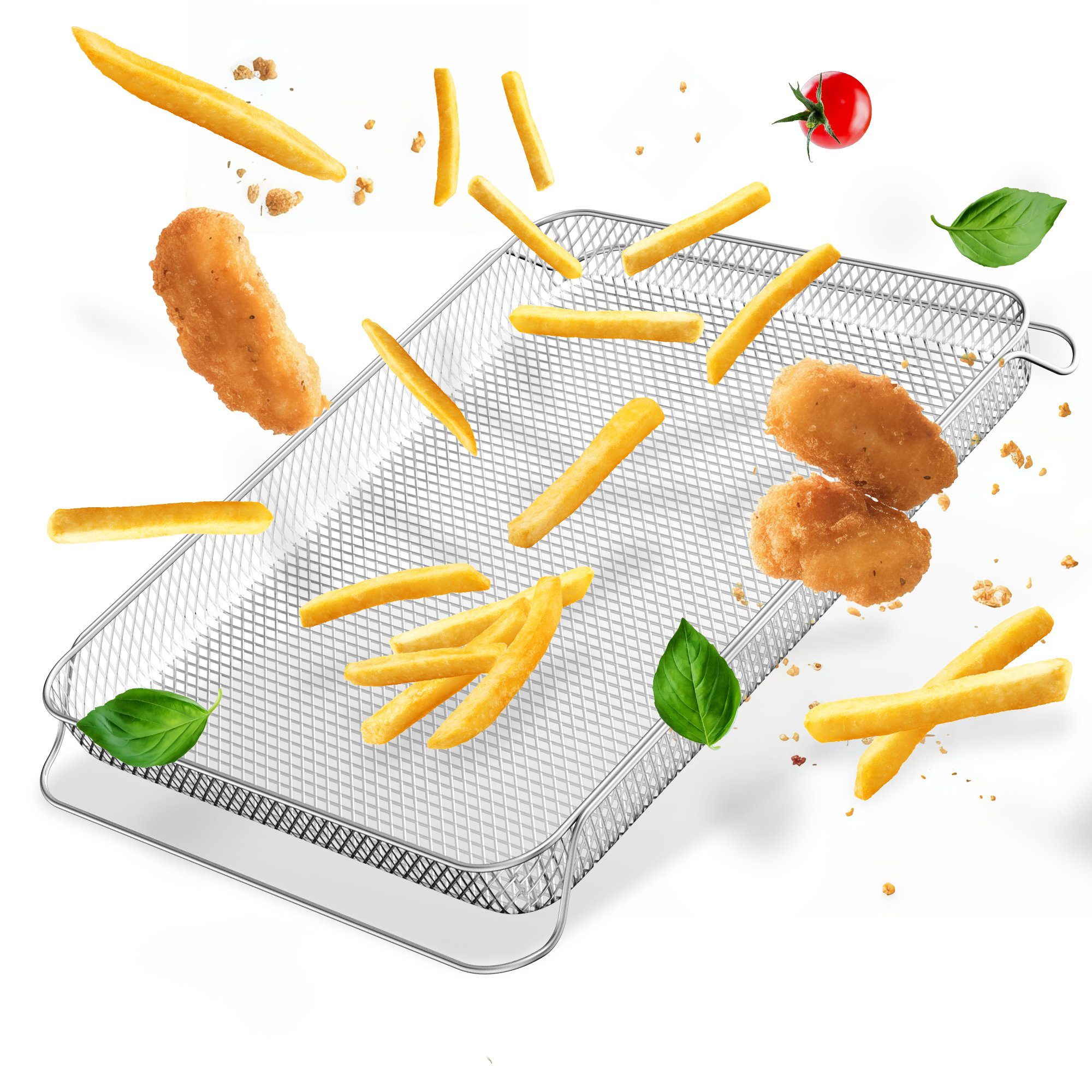 Backblech Original Airfryer-Einsatz für Stillstern 25L Minibackofen