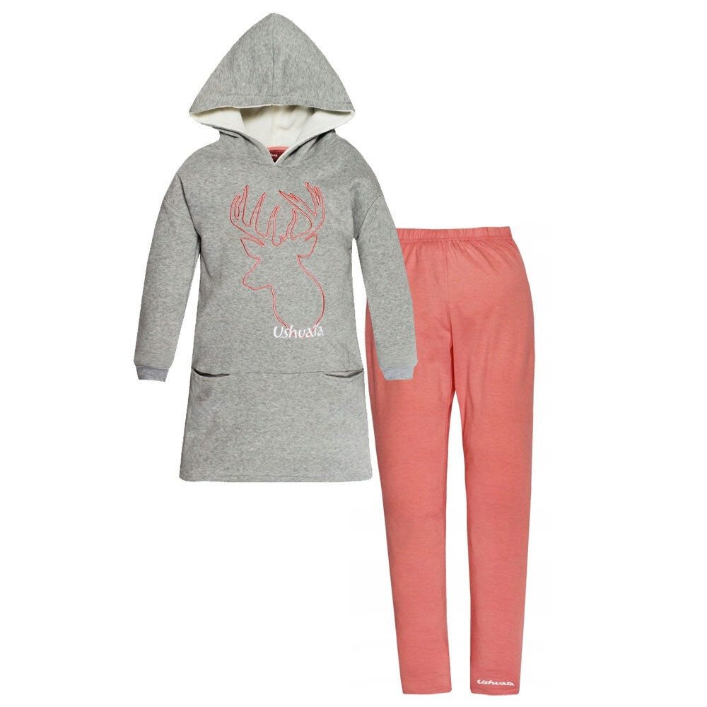 Javoli.com Hausanzug Ushuaia Grey Graues Damen-Home-Set