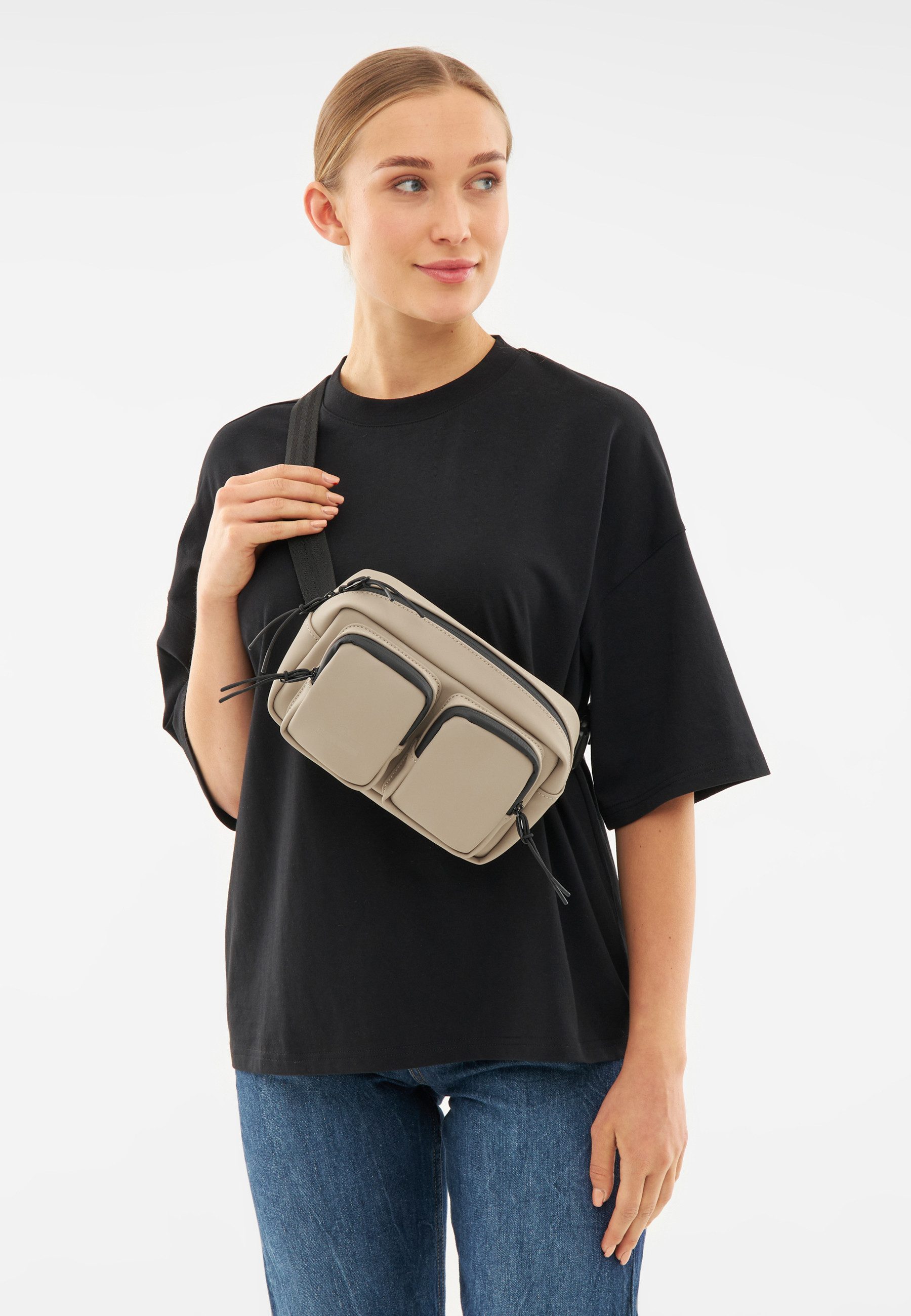 Johnny Urban Gürteltasche Wesley Hip Bag, Große Crossbody Bag (1-tlg), Wasserabweisend, Matte sleek Optik