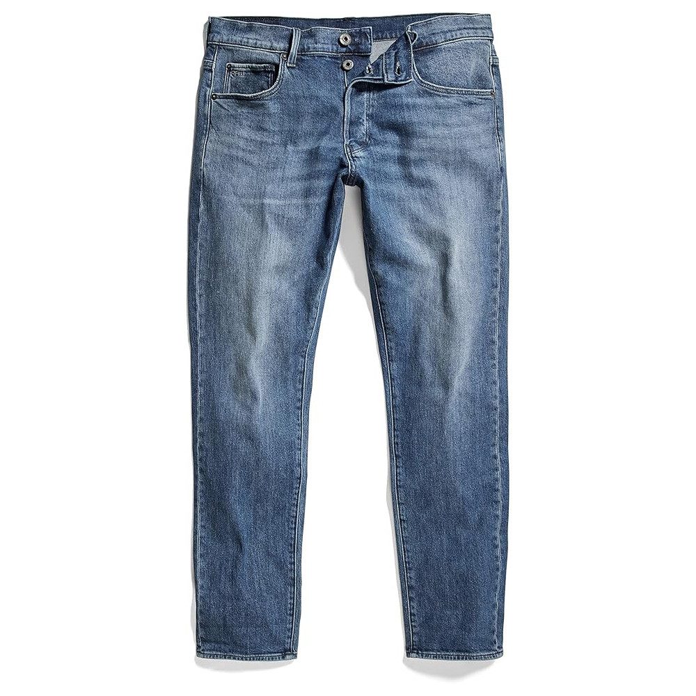 G-STAR Gerade Jeans RAW Herren 5620 3D Low Tapered Jeans (1-tlg) Jeans, 3301 Straight Tapered, Burten stretch denim, 27/30
