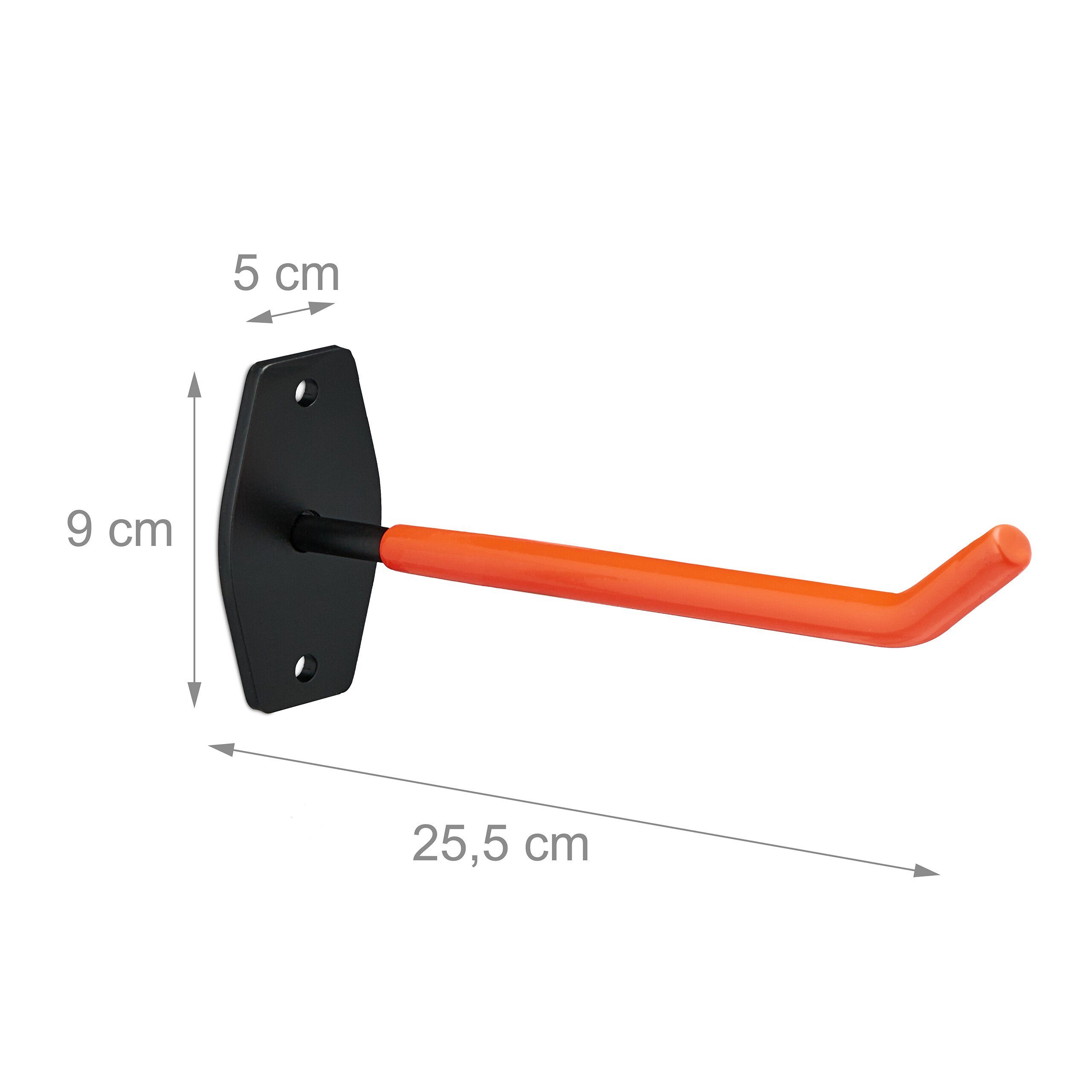 Wandhaken Aus Kupfer, 4 Stück – 4,6 Cm, Mit Schrauben, Für Handtücher, Taschen & Mäntel, Geschlossenes Design