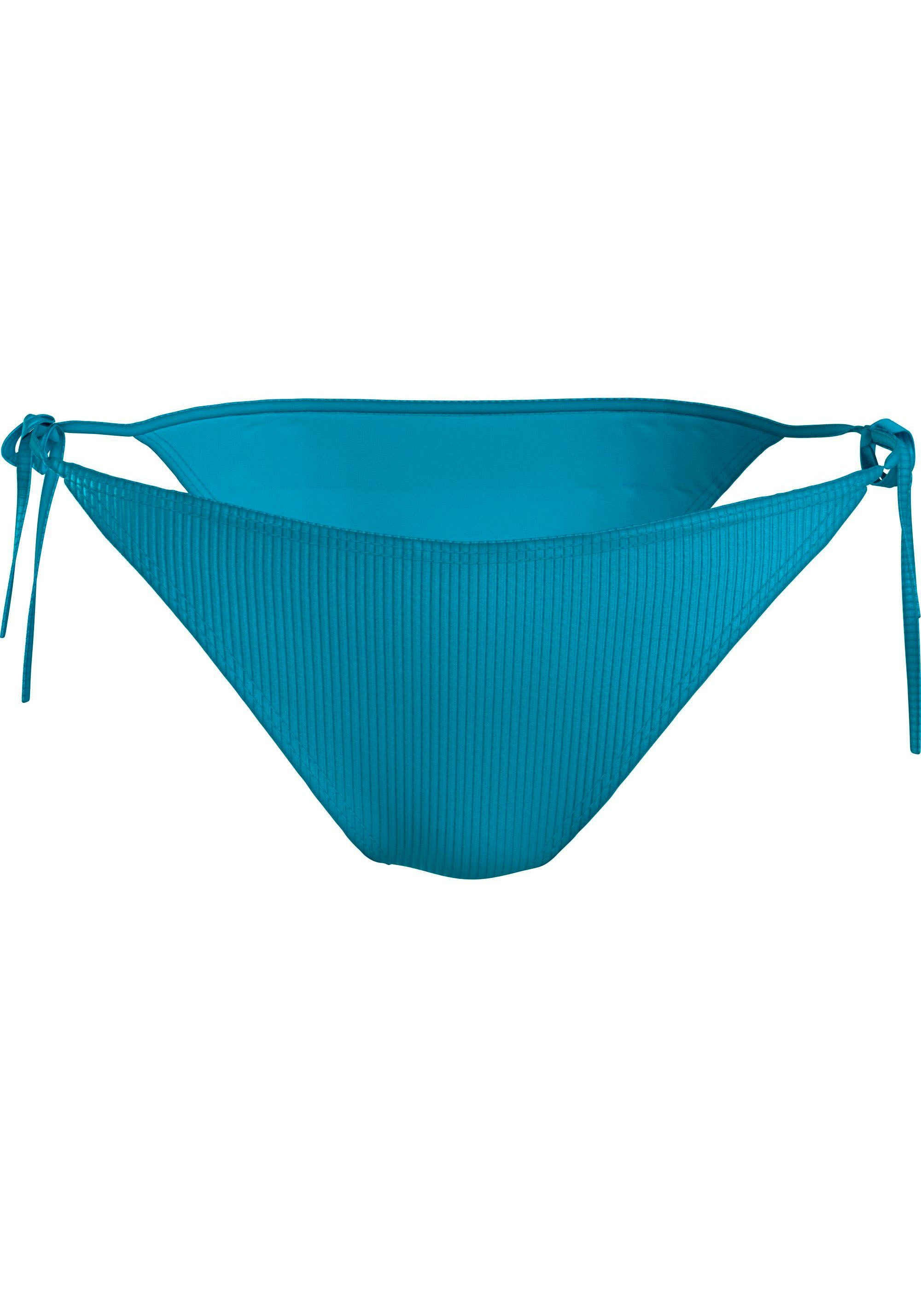 CALVIN KLEIN SWIMWEAR Bikini-Hose STRING SIDE TIE mit Markenlabel mehr