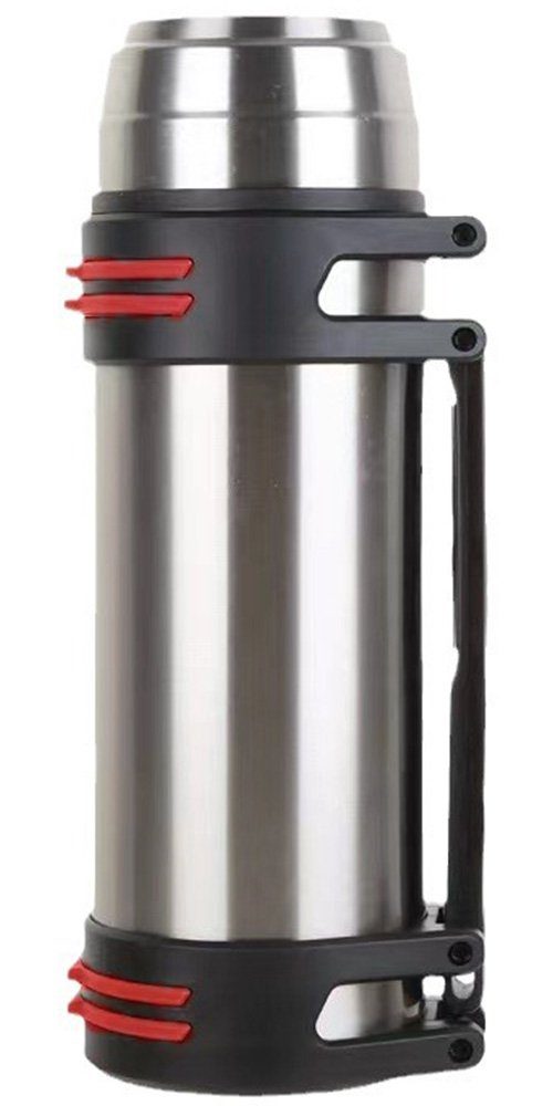 Isolierflasche Kaffee-Thermoskanne mit großem Fassungsvermögen, heiß und kalt
