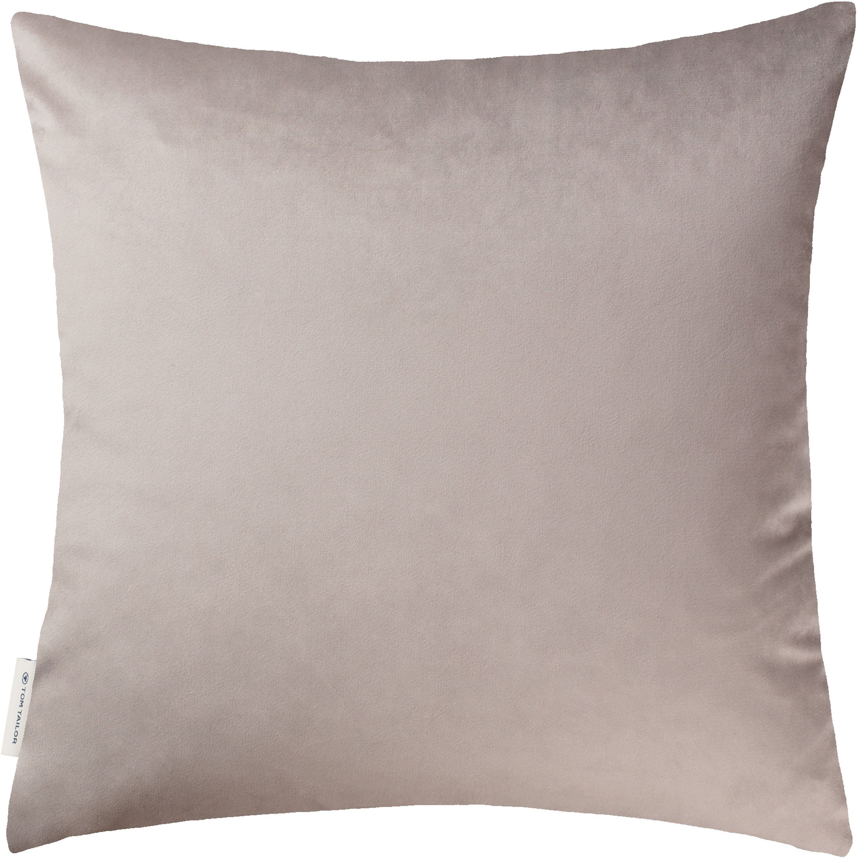 TOM TAILOR HOME Dekokissen "FrenchVelvet Quilt" Kissenhülle ohne Füllung, 1 günstig online kaufen