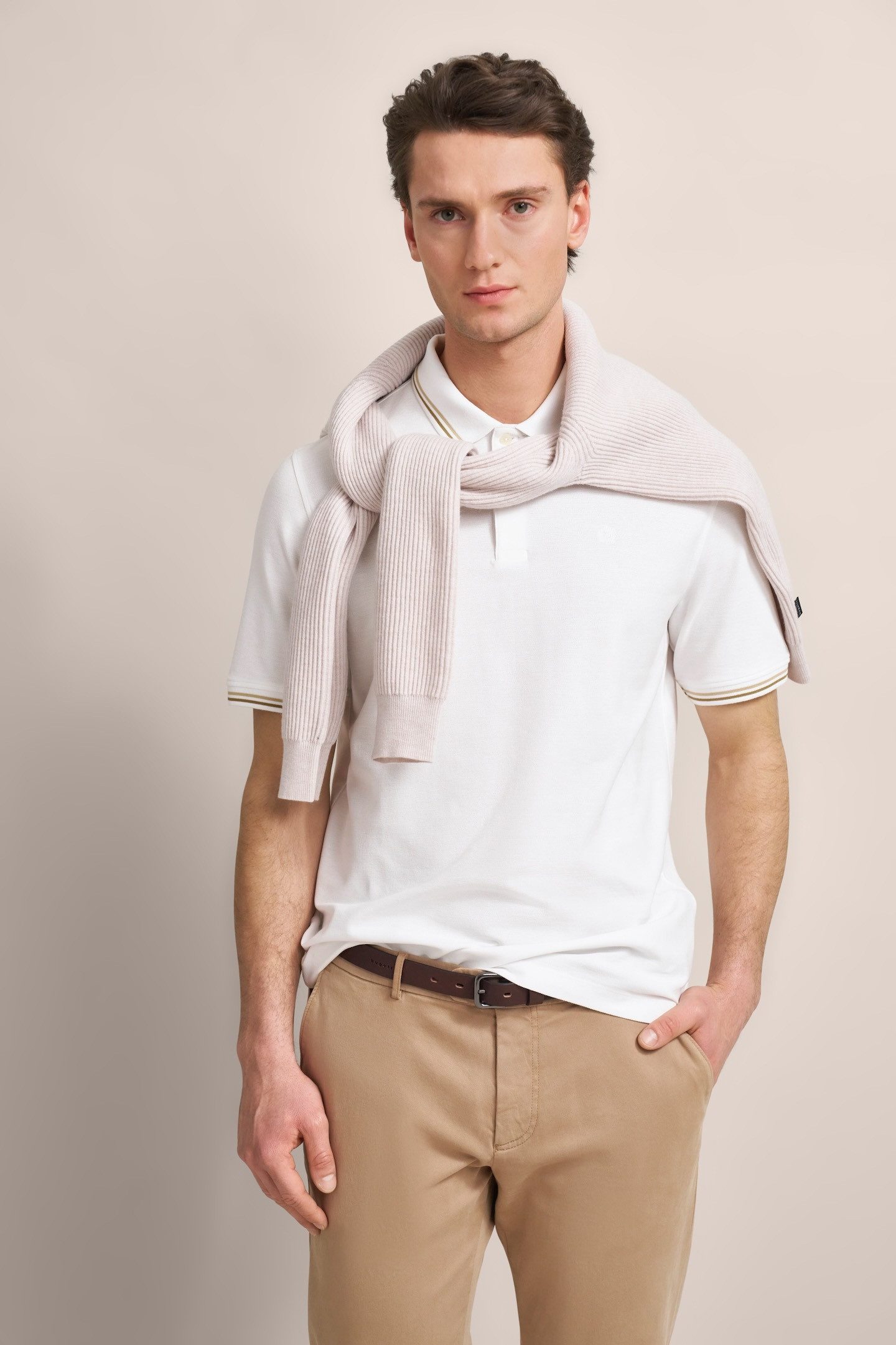 bugatti Poloshirt mit Kontraststreifen günstig online kaufen
