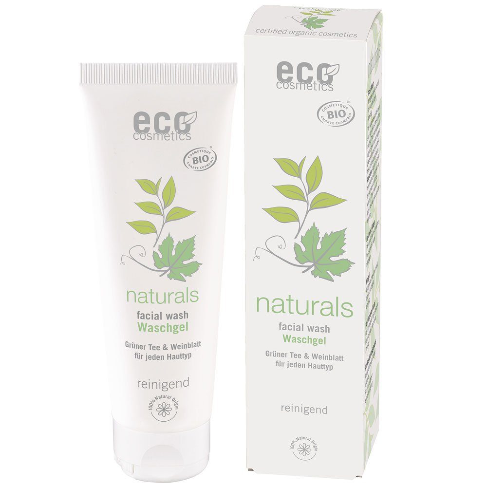 Eco Cosmetics Gesichtspflege Waschgel mild, 125 ml