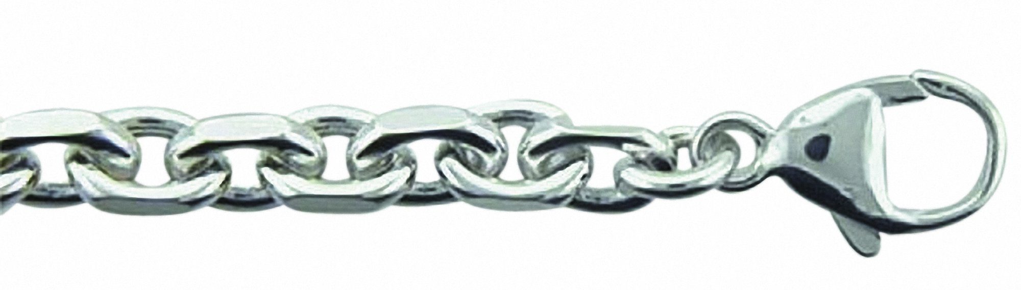 Silberarmband Damen 925 Silber Anker Armband 21 cm Ø 4,7 mm