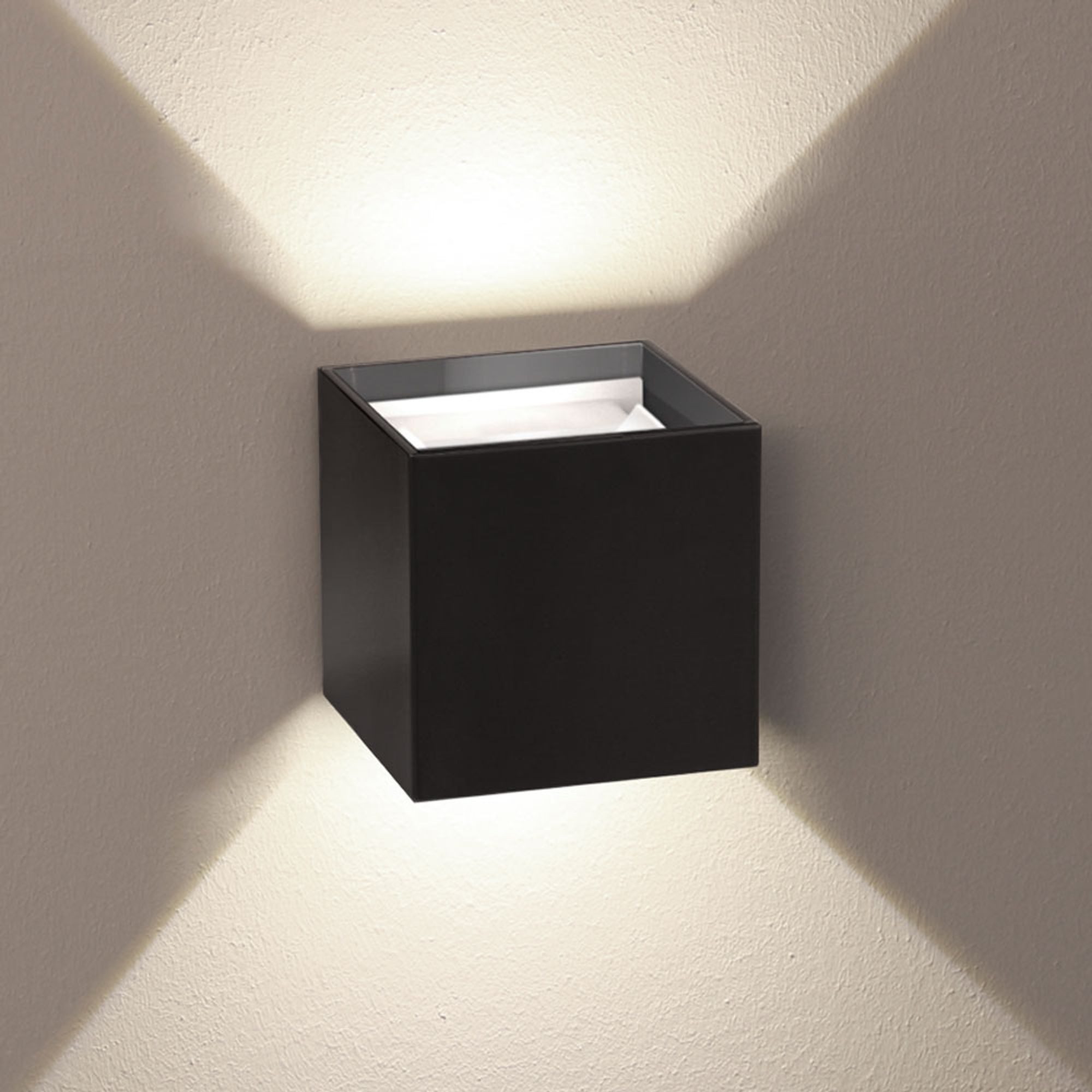 Wandleuchte LED High Power Wandlampe Ixa IP20 Schwarz