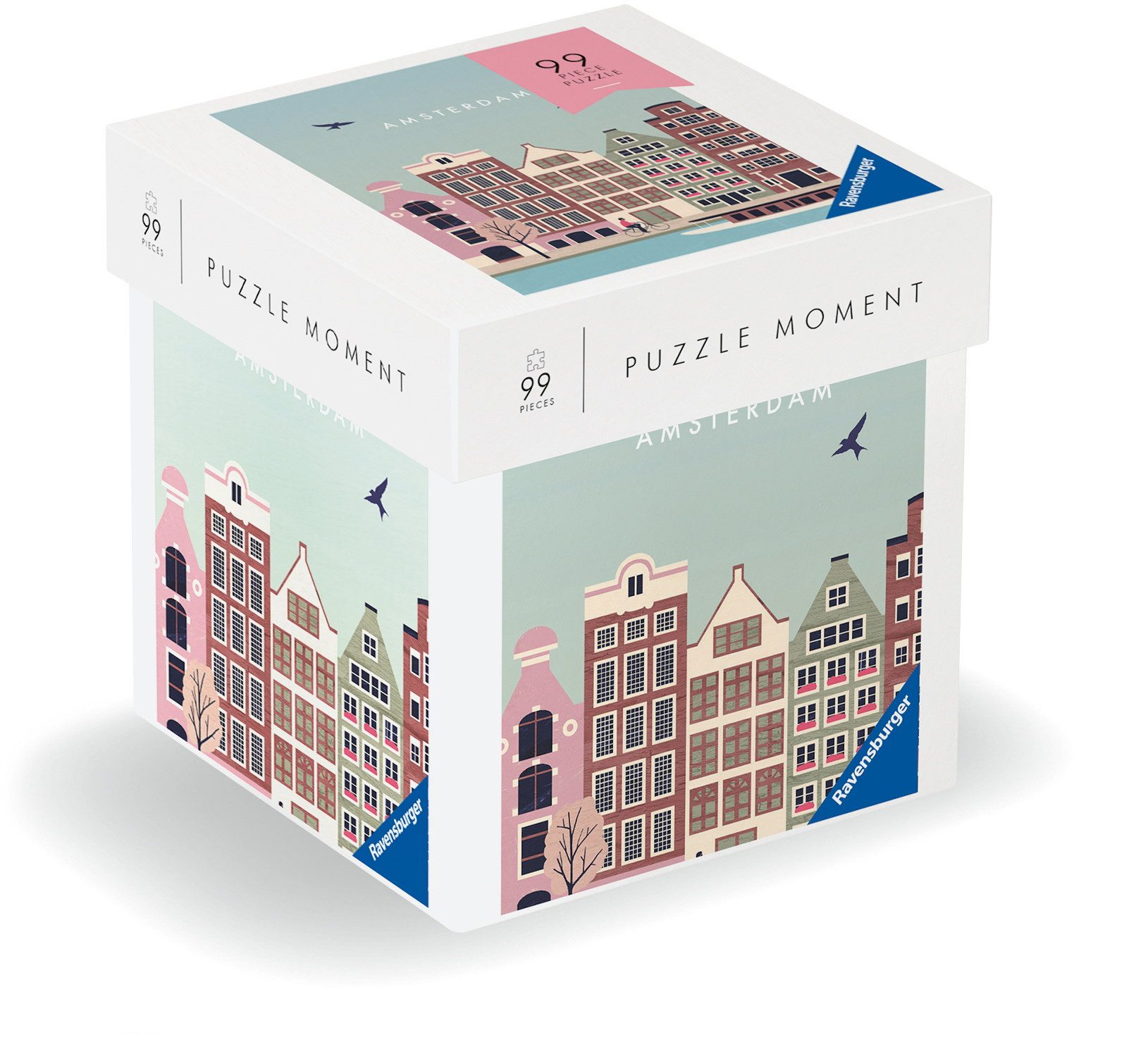 Ravensburger Puzzle 99 Teile Puzzle Amsterdam 12001377, Puzzleteile