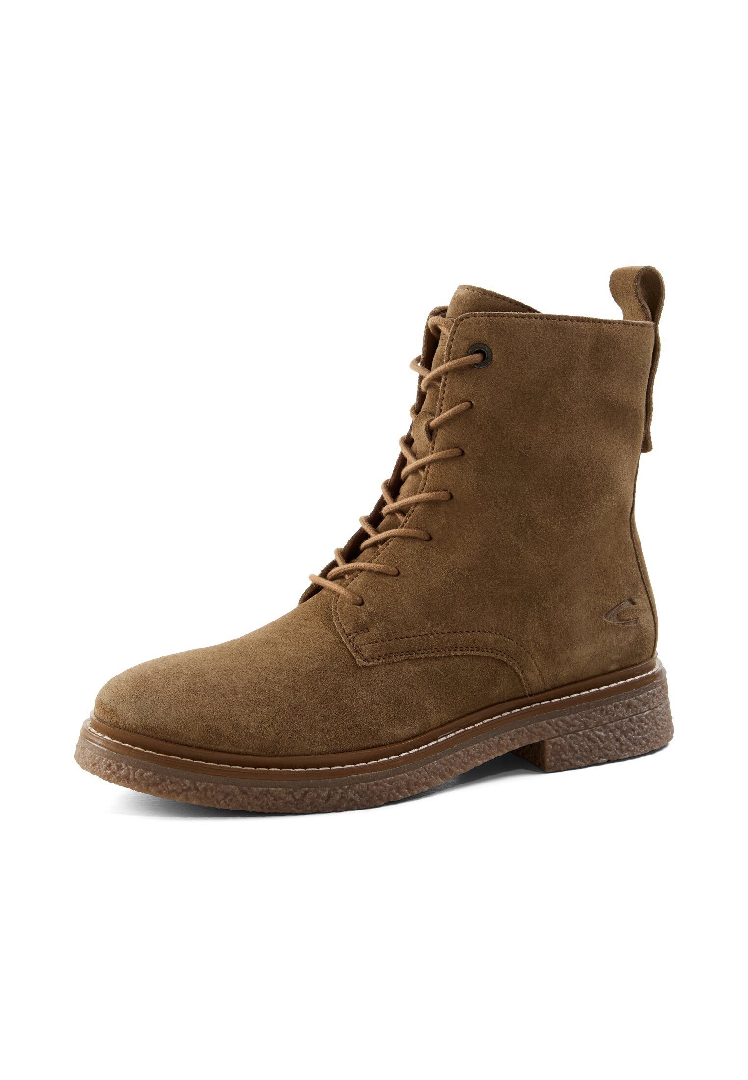 camel active aus echtem Leder Schnürstiefelette günstig online kaufen