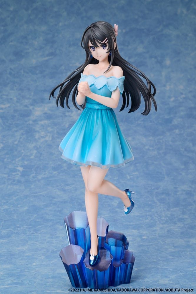 Elcoco Merchandise-Figur Rascal Does Not Dream of a Knapsack Kid PVC 1/7 Mai Sakurajima 27 cm