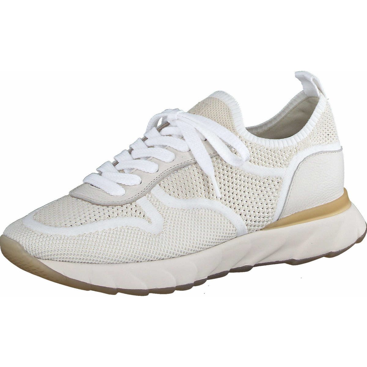 Freizeit Schnürer für Damen in offwhite Sneaker