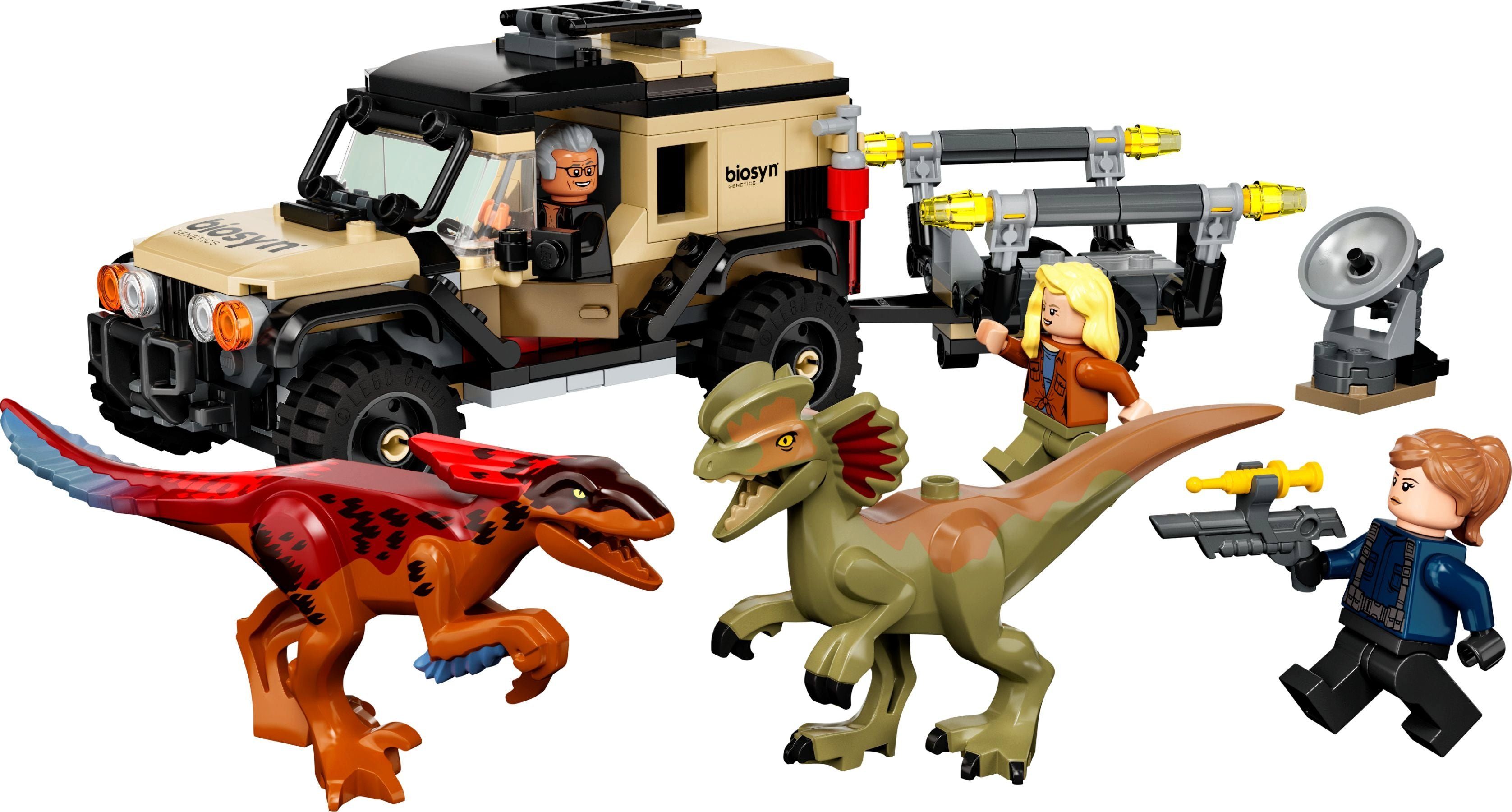 LEGO® LEGO 76951 Jurassic World Pyroraptor& Dilophosaurus Transport Spielba günstig online kaufen
