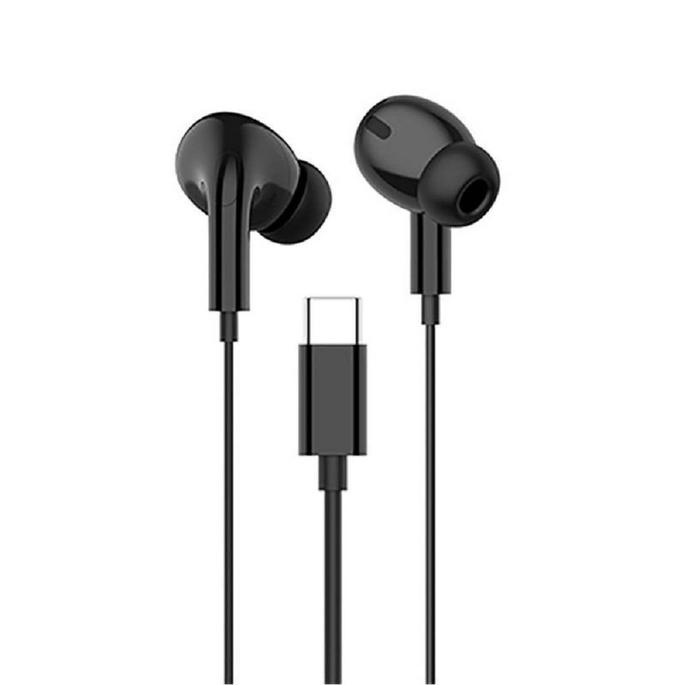 Kaku Kaku KSC-333 In-Ear Kopfhörer (USB-C) mit Mikrofon Typ-C Anschluss In- Ear-Kopfhörer