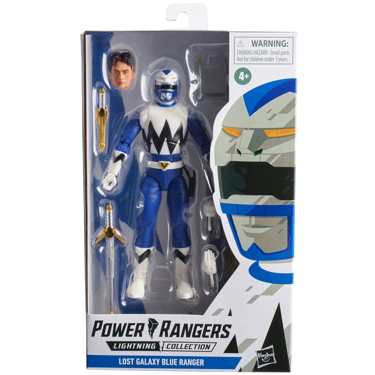 Hasbro Actionfigur Power Rangers Lightning Collection Lost Galaxy Blue Ranger Actionfigur