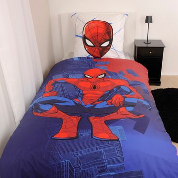 Bettwäsche Spiderman, Spiderman, Renforcé, 2 teilig, mit coolem Motiv