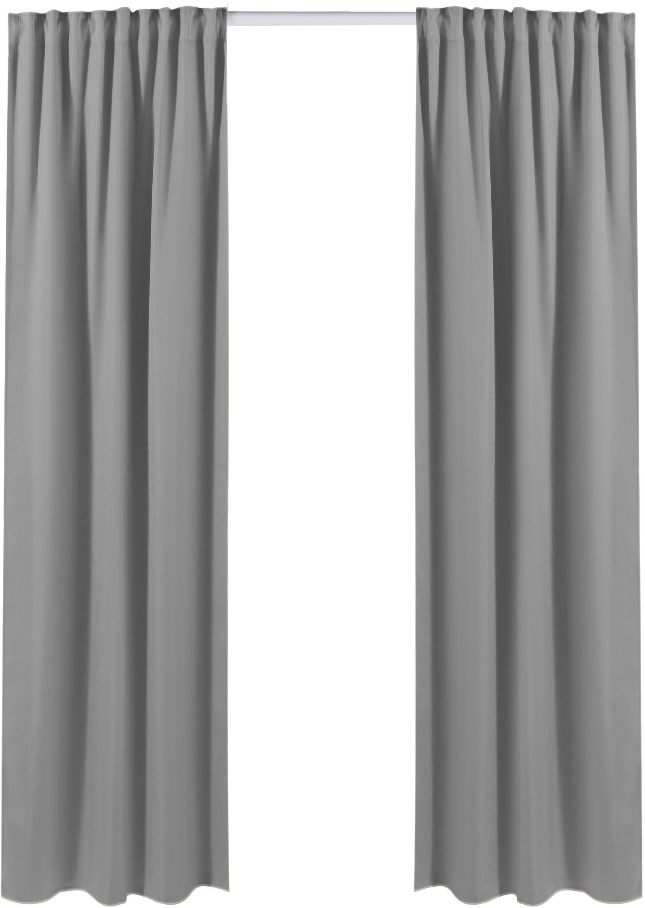 OTTO home Verdunkelungsvorhang "Alcide" (1 St), Multifunktionsband, verdunkelnd, Polyester, Multifunktionsband, verdunkelnd, Pflegeleicht, modern,premium 320 g/m²