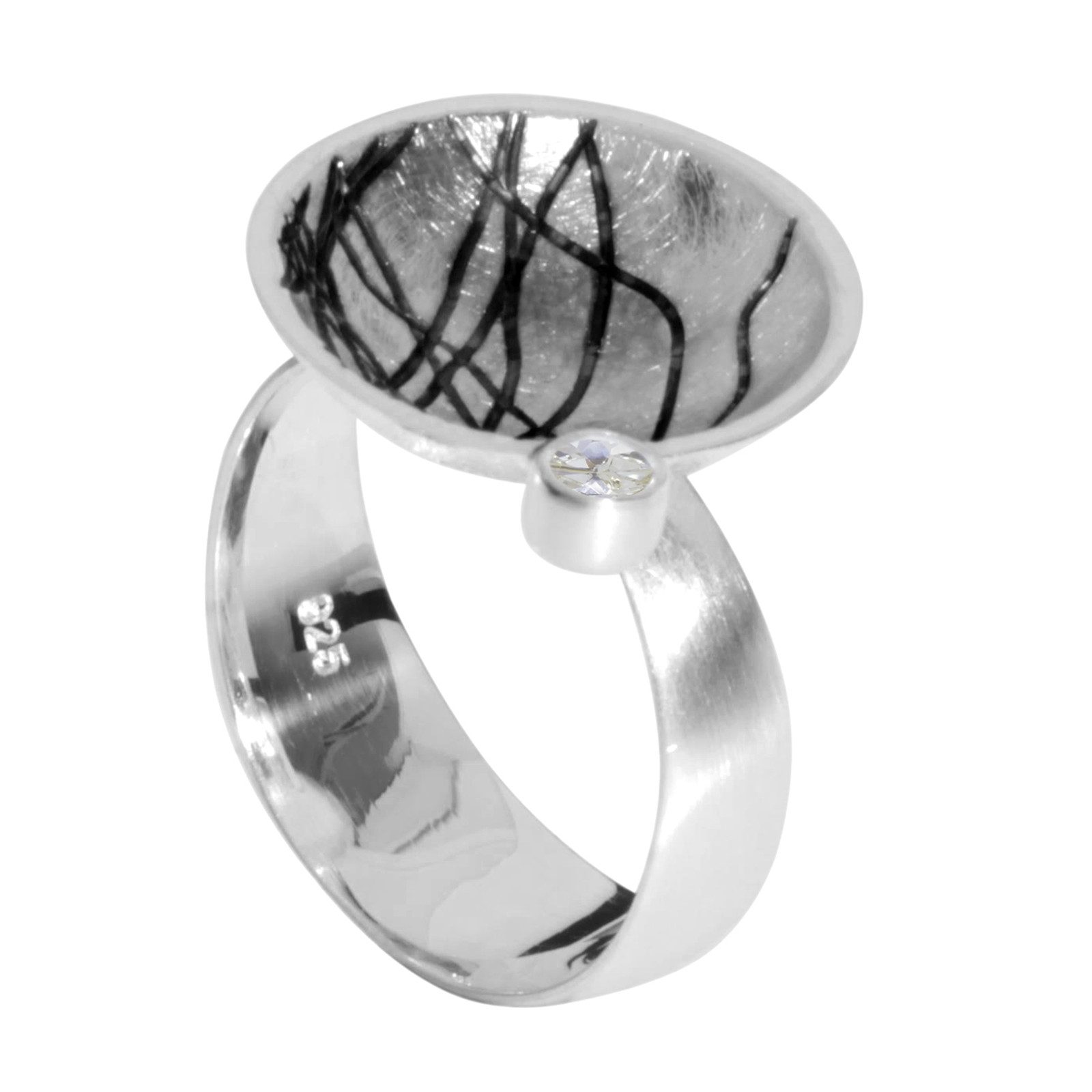 OSTSEE-SCHMUCK Fingerring Ostsee-Schmuck Ring Runo - Sarah Vicenza (1-tlg)