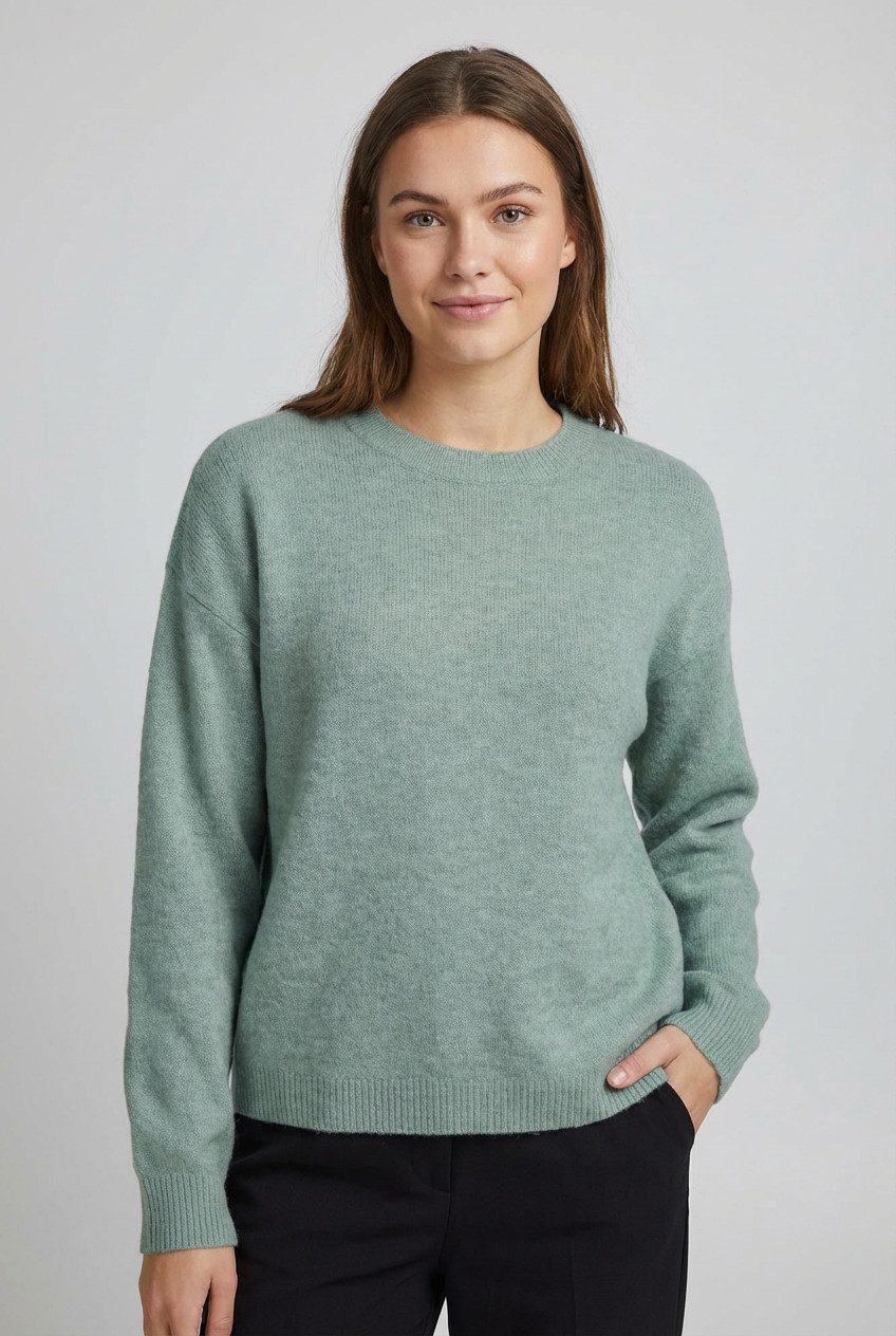 Vila Strickpullover VILIGA L/S O-NECK KNIT TOP - NOOS günstig online kaufen