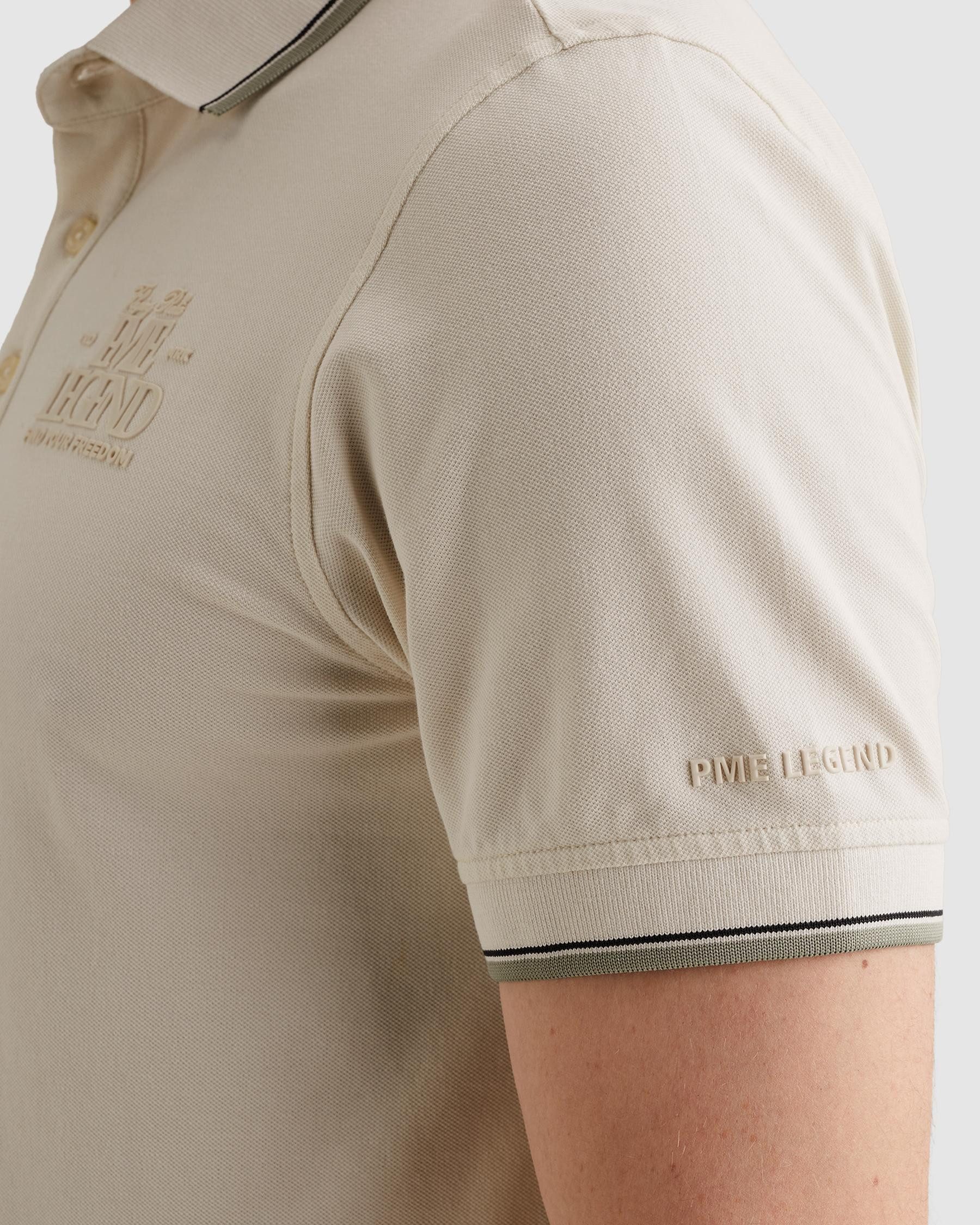 PME LEGEND Poloshirt Short sleeve polo stretch pique Regular fit, Kurzarm, casual Stil – Bild 4 von 5