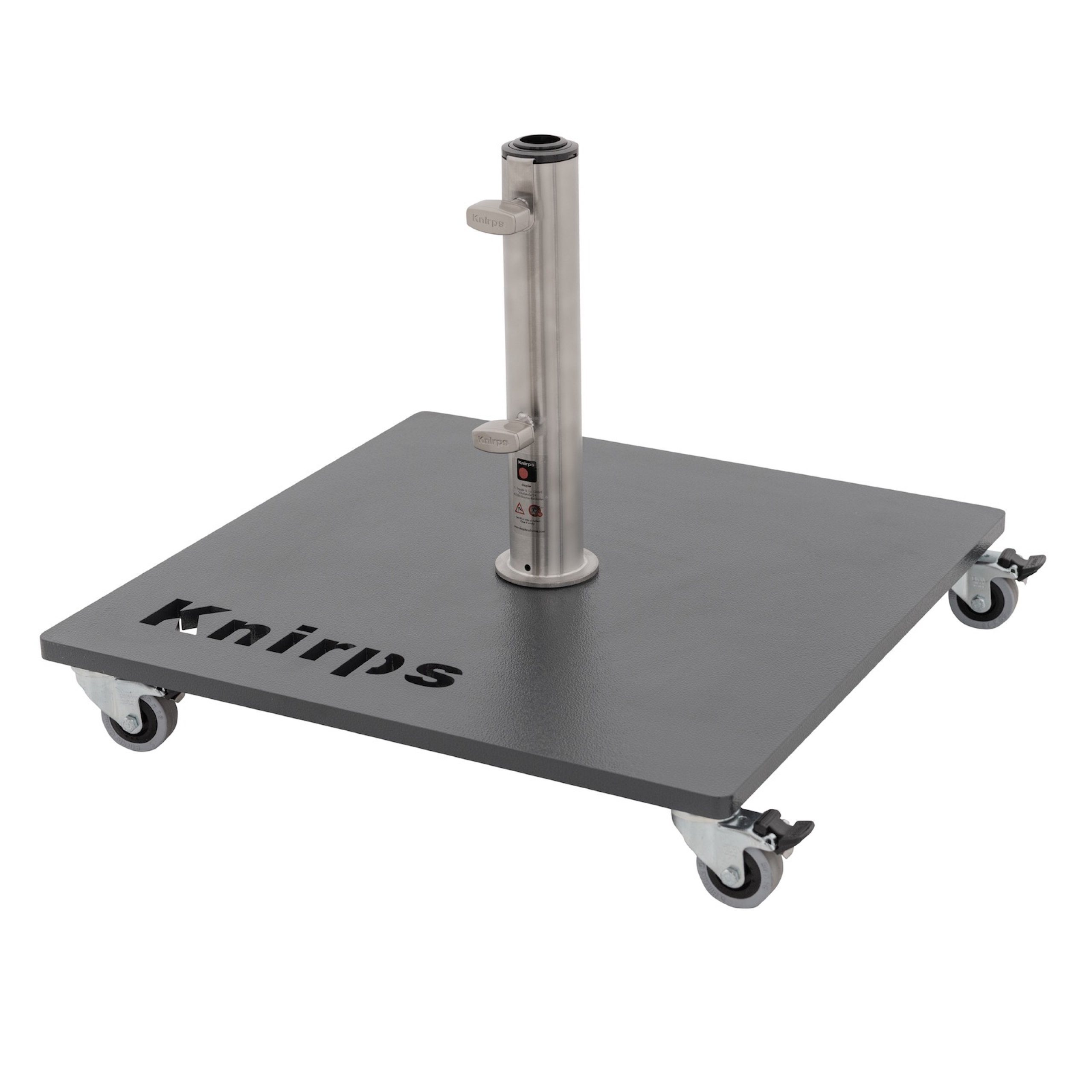 Knirps® Sonnenschirm KNIRPS Rollsockel Stahlsockel 50 kg Schirmständer Trolleysockel
