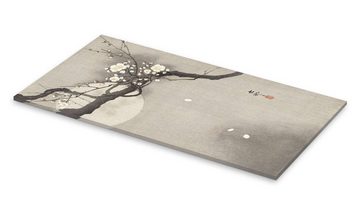 Posterlounge Acrylglasbild Ohara Koson, Nächtliche Pflaumenblüten, Malerei
