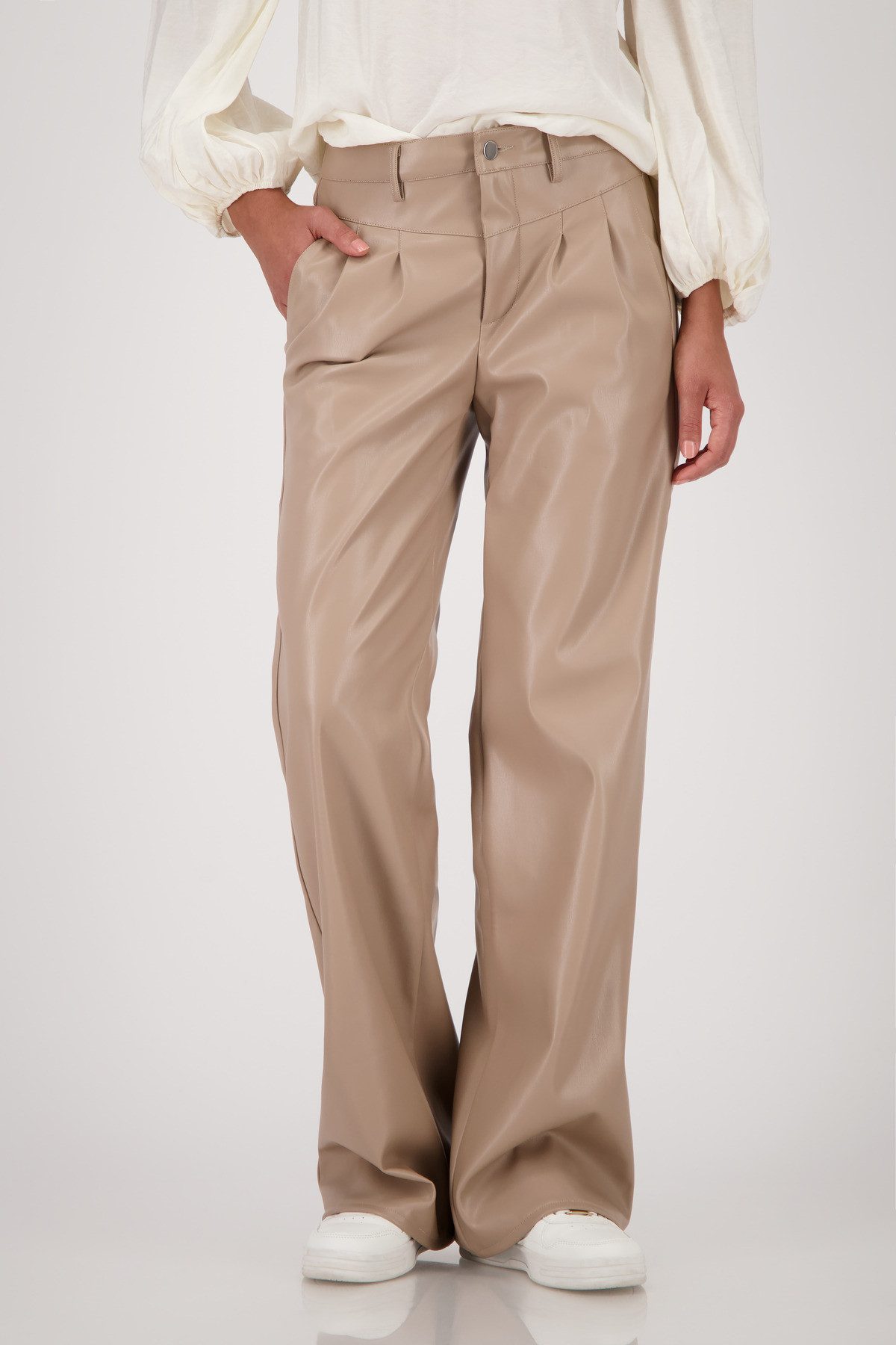 Monari 5-Pocket-Jeans Hose truffle günstig online kaufen