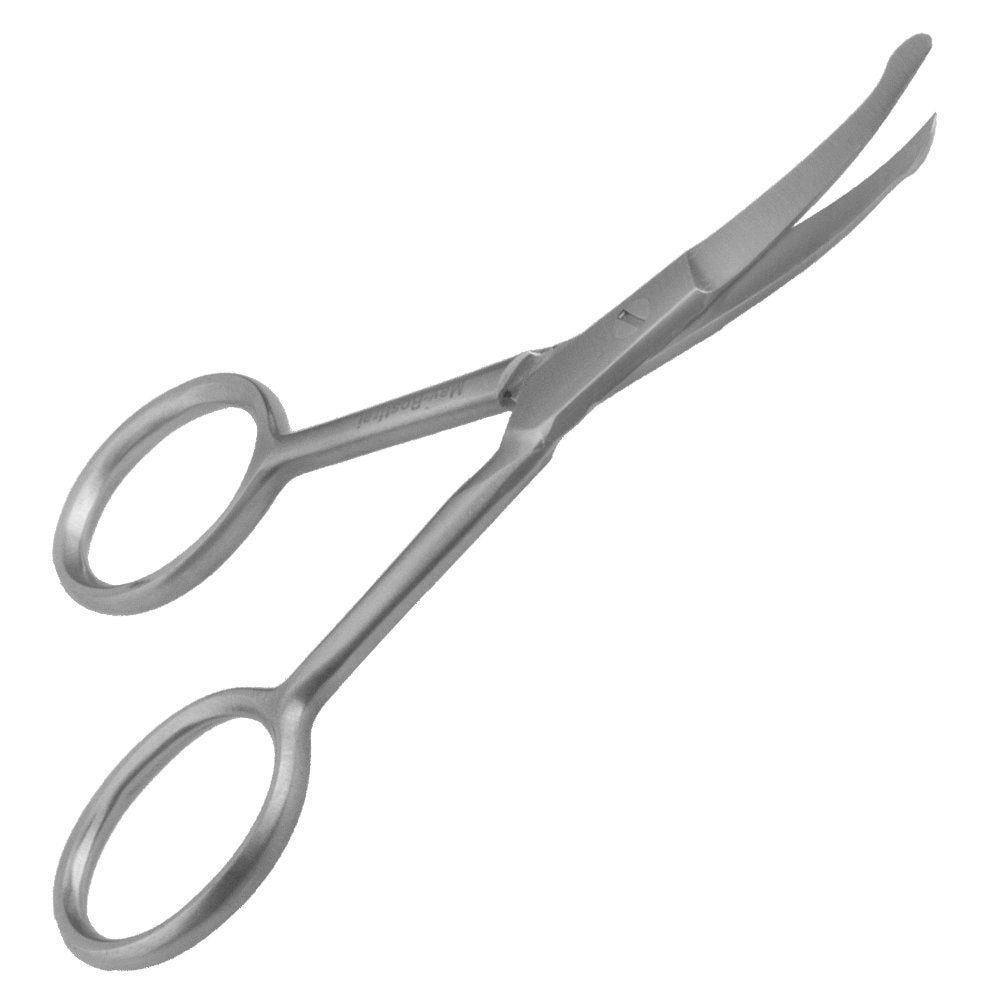 May Nasenhaarschere Nasenhaar Schere - Nasenhaarschneider mit gebogener Schneide