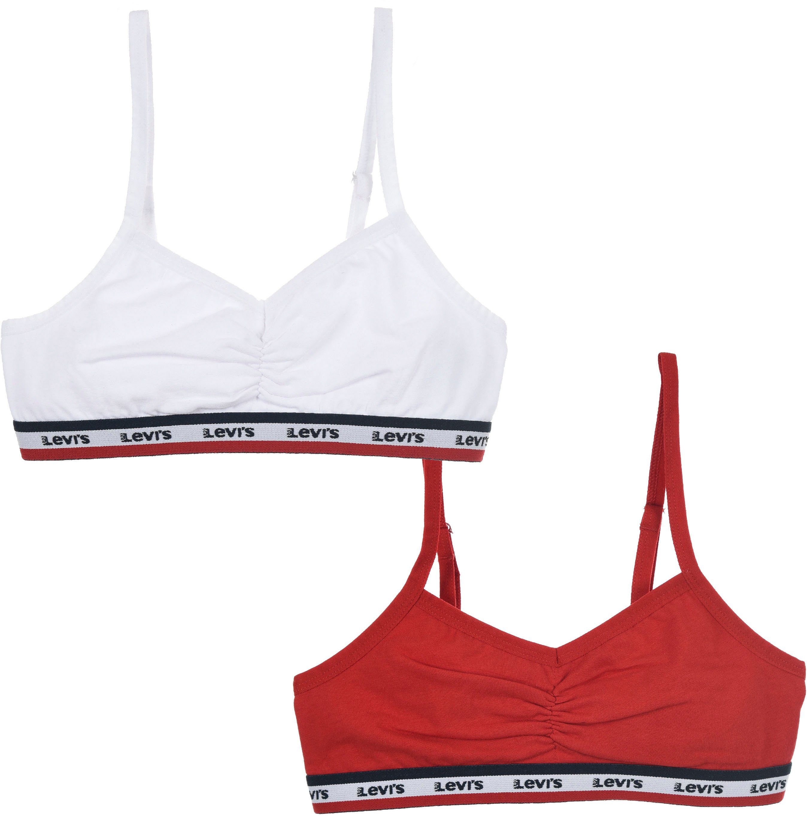 white-red for (Packung, Bustier Kids GIRLS 2-tlg) Levi's®