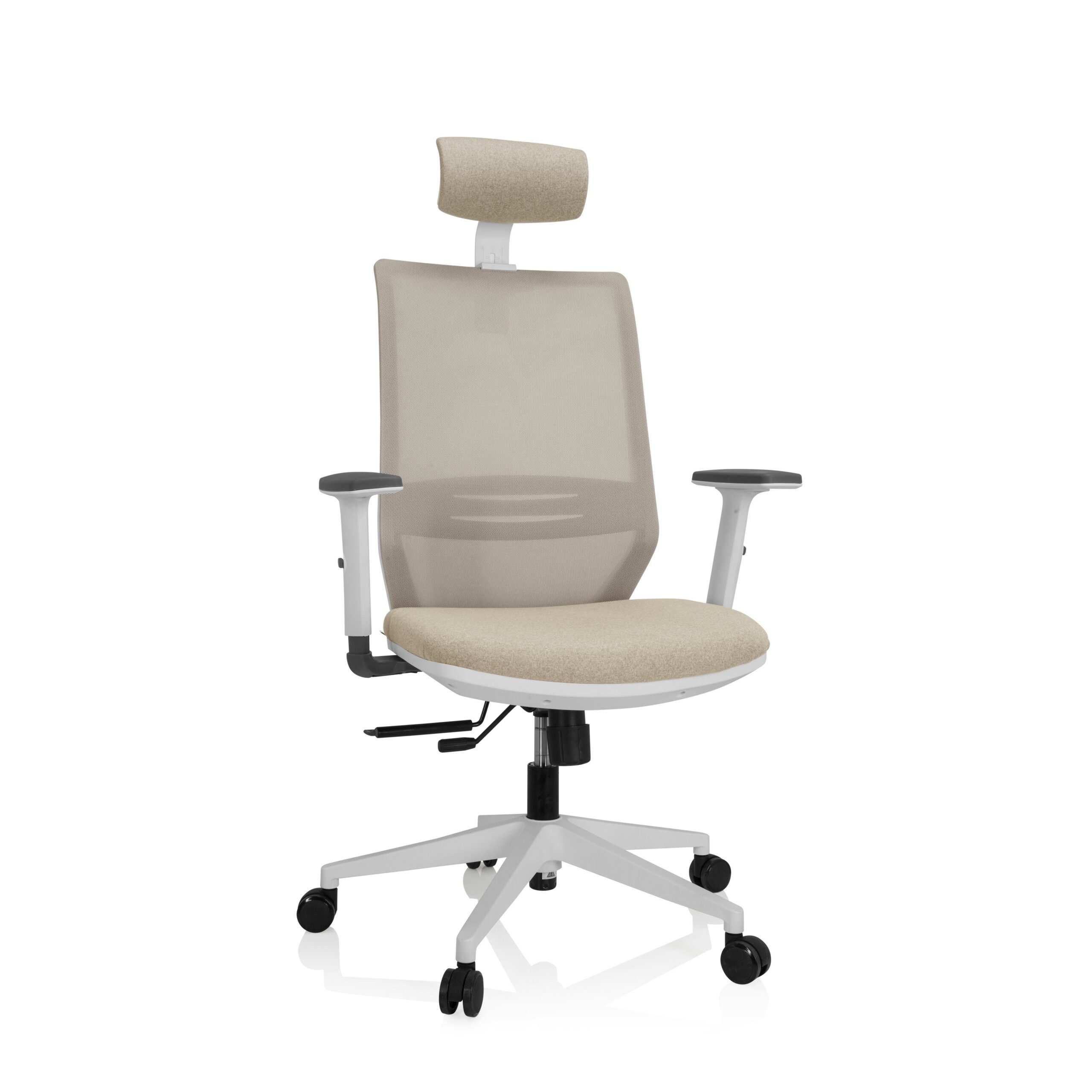 hjh OFFICE Drehstuhl Profi Bürostuhl Profondo Pro W Stoff / Netzstoff (1 St), Ergonomischer Chefsessel, Schreibtischstuhl höhenverstellbar