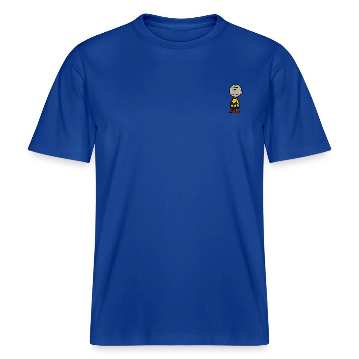 T-Shirt Peanuts Charlie Brown Als Stickmotiv Relaxed Fit Unisex T-Shirt