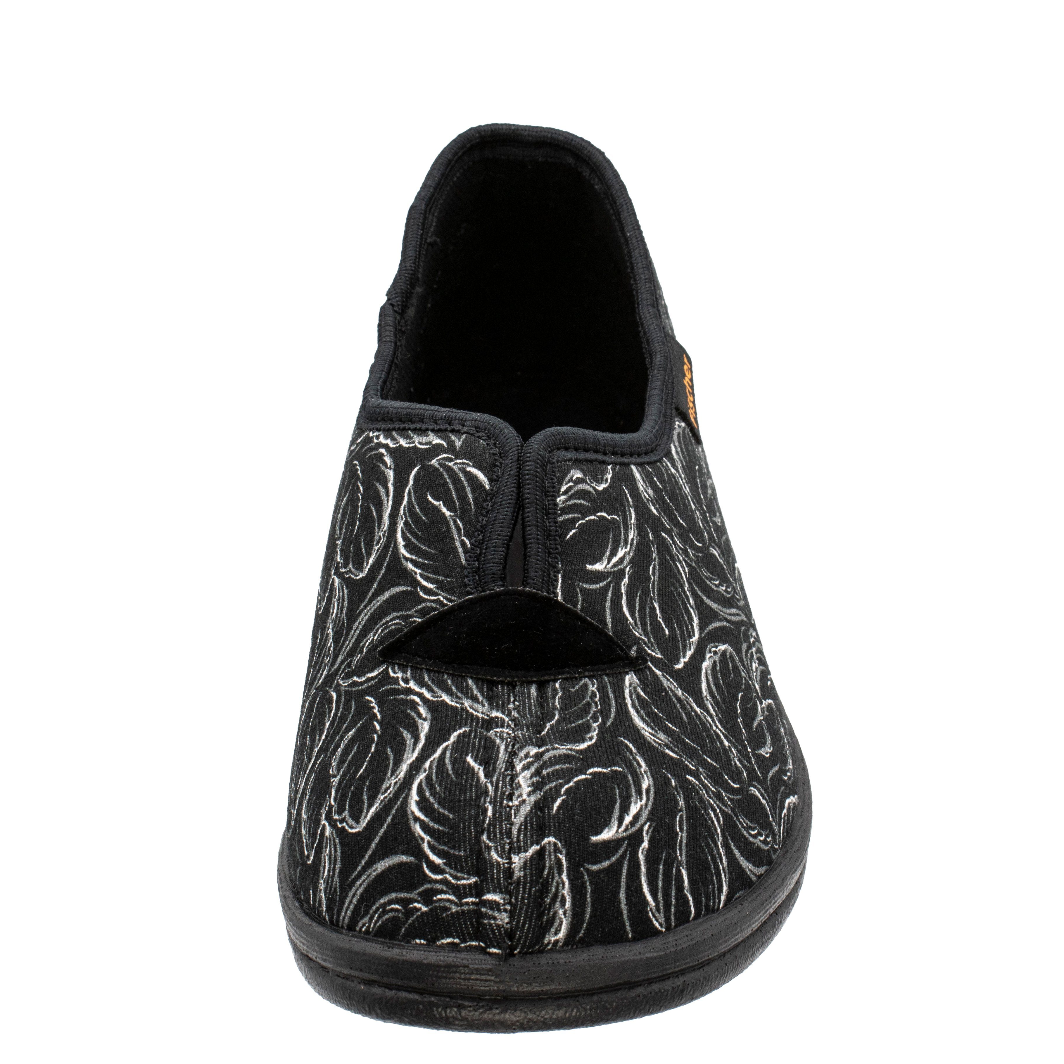 Fischer-Markenschuh Dora Hausschuh Microstretch, Textilfutter, Weite H, zum Schlupfen