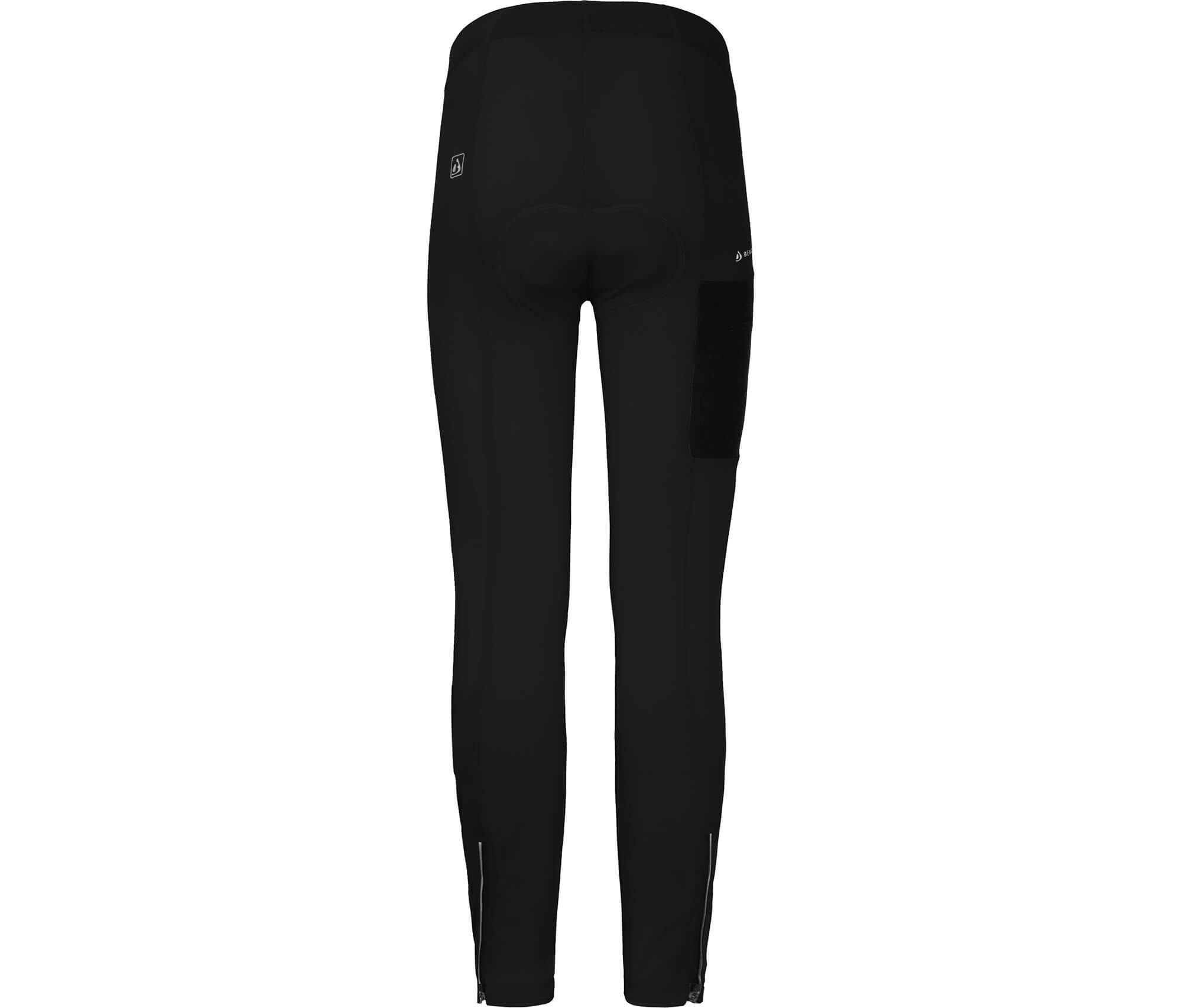Bergson Fahrradhose SUNDRA COMFORT (mit Sitzpolster) Damen Fahrradhose, bielatisch, tight, Normalgrößen, schwarz