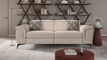 Sofanella 3-Sitzer 3-Sitzer AMARO Stoffsofa Relaxfunktion Designersofa