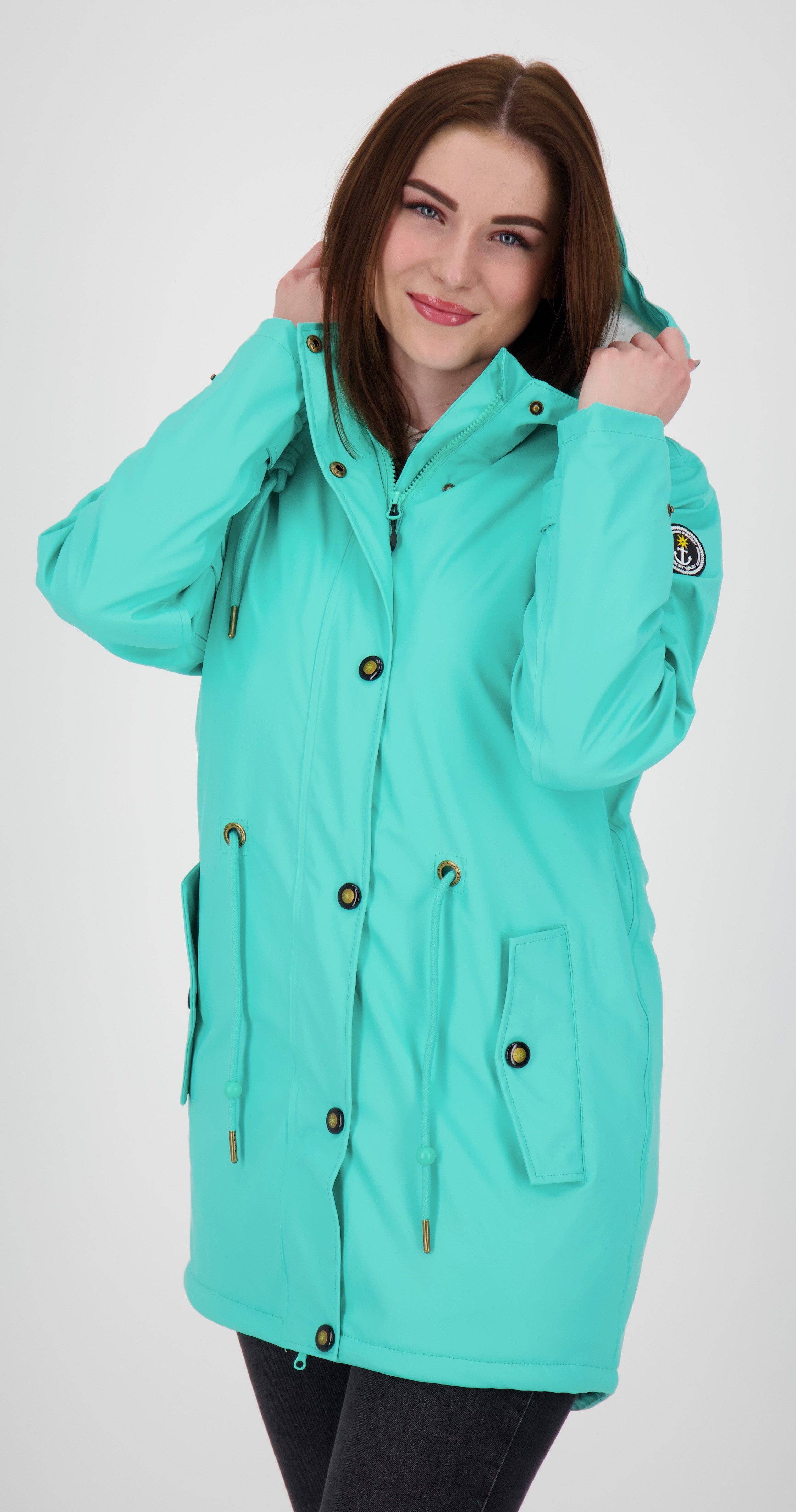 DEPROC Active Regenmantel Friesennerz ankergluttraum WMN günstig online kaufen