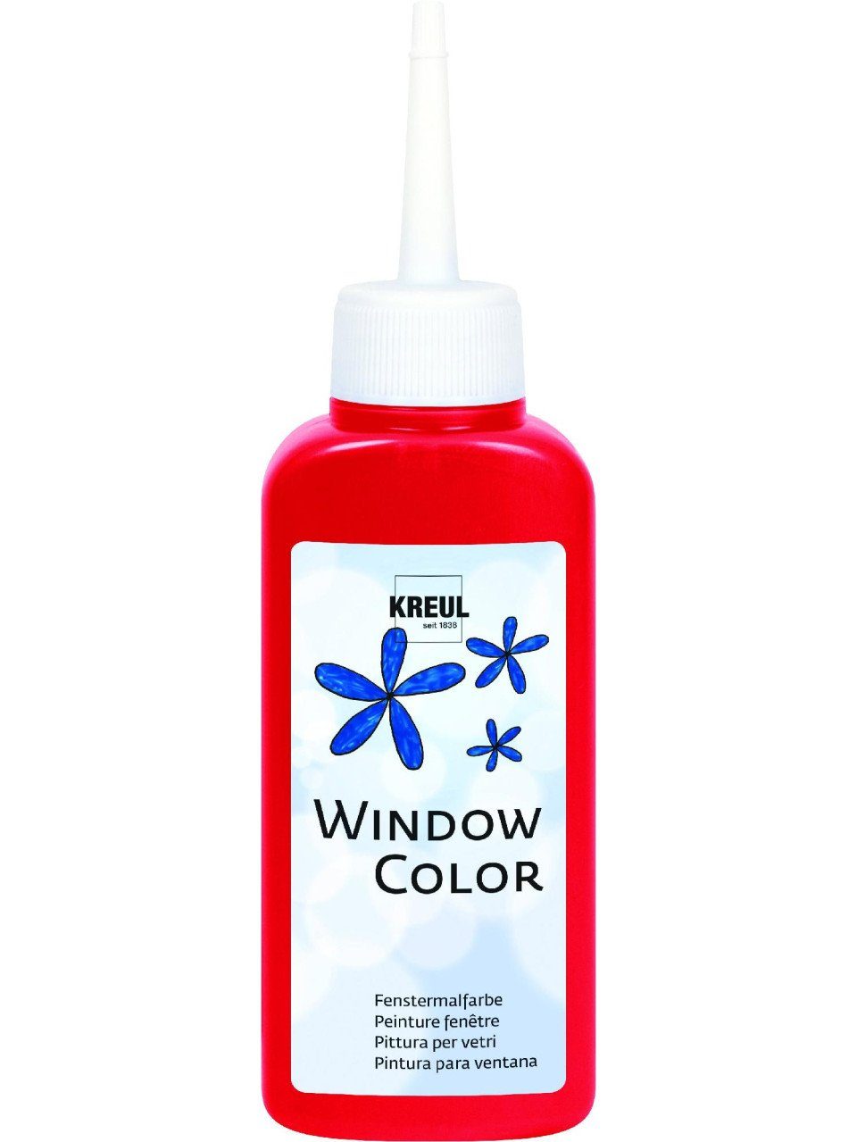 Bastelfarbe Kreul Window Color kirschrot 80 ml