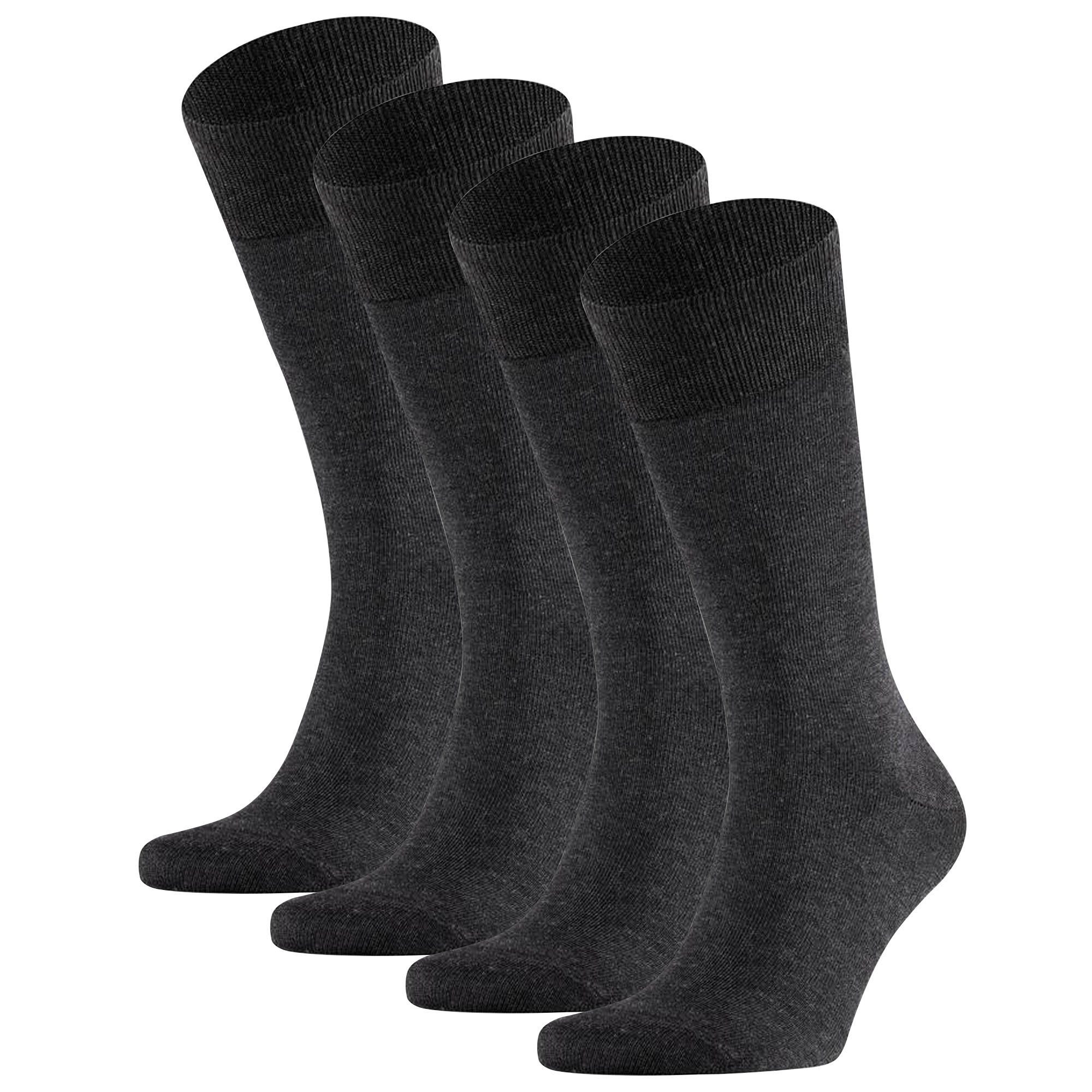Kurzsocken Herren Socken 4er Pack Baumwolle FALKE Happy DP SO