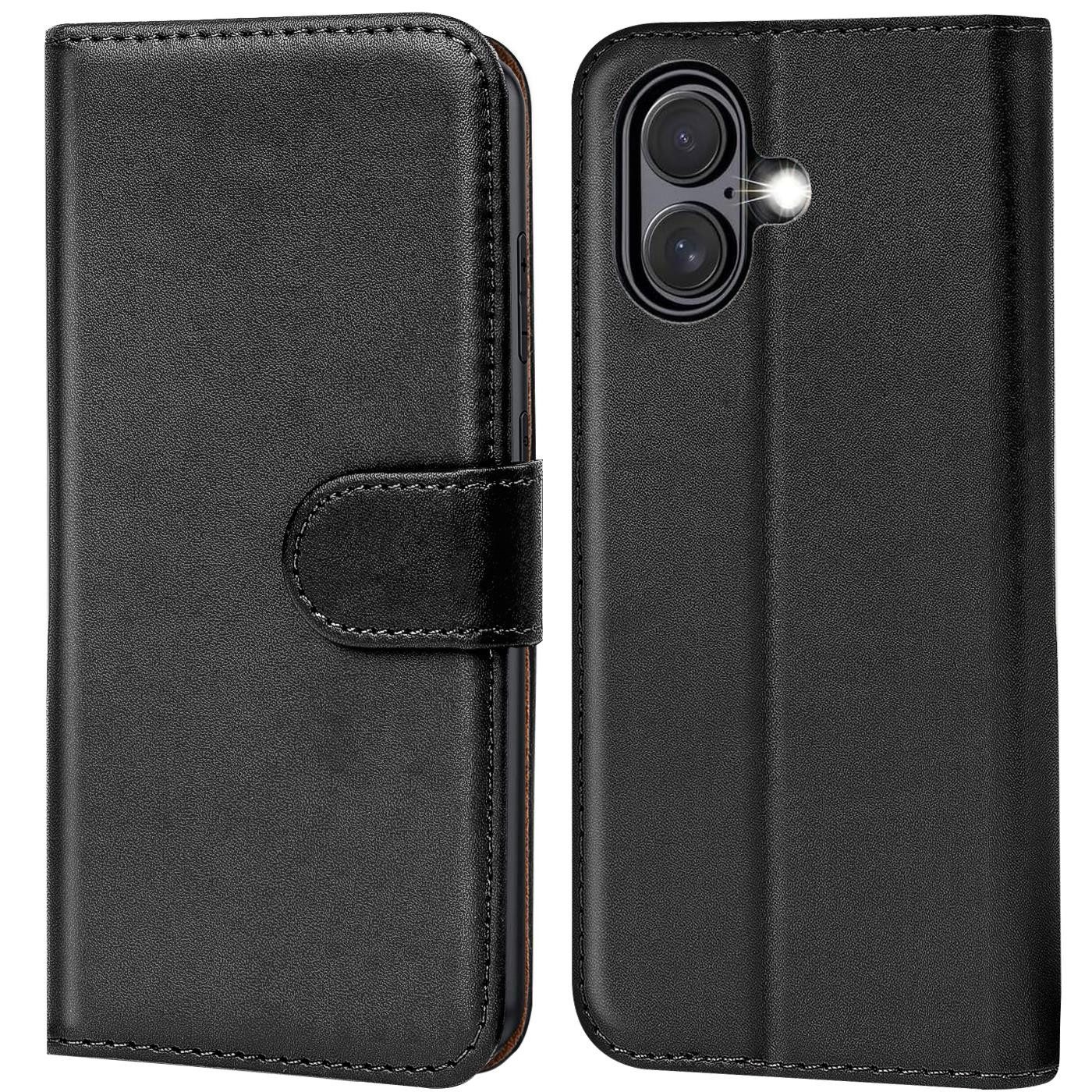CoolGadget Handyhülle Book Case Handy Tasche für Apple iPhone 17 6,3 Zoll, Hülle Klapphülle Flip Cover für iPhone 17 Schutzhülle stoßfest